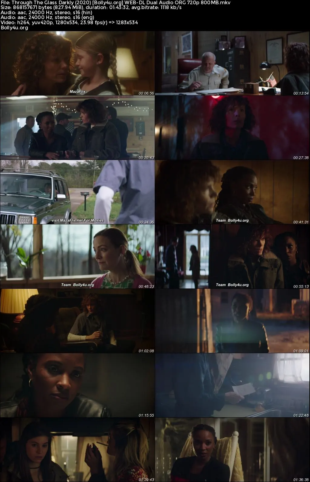 Through The Glass Darkly 2020 WEB-DL Hindi Dual Audio ORG Full Movie Download 1080p  720p  480p