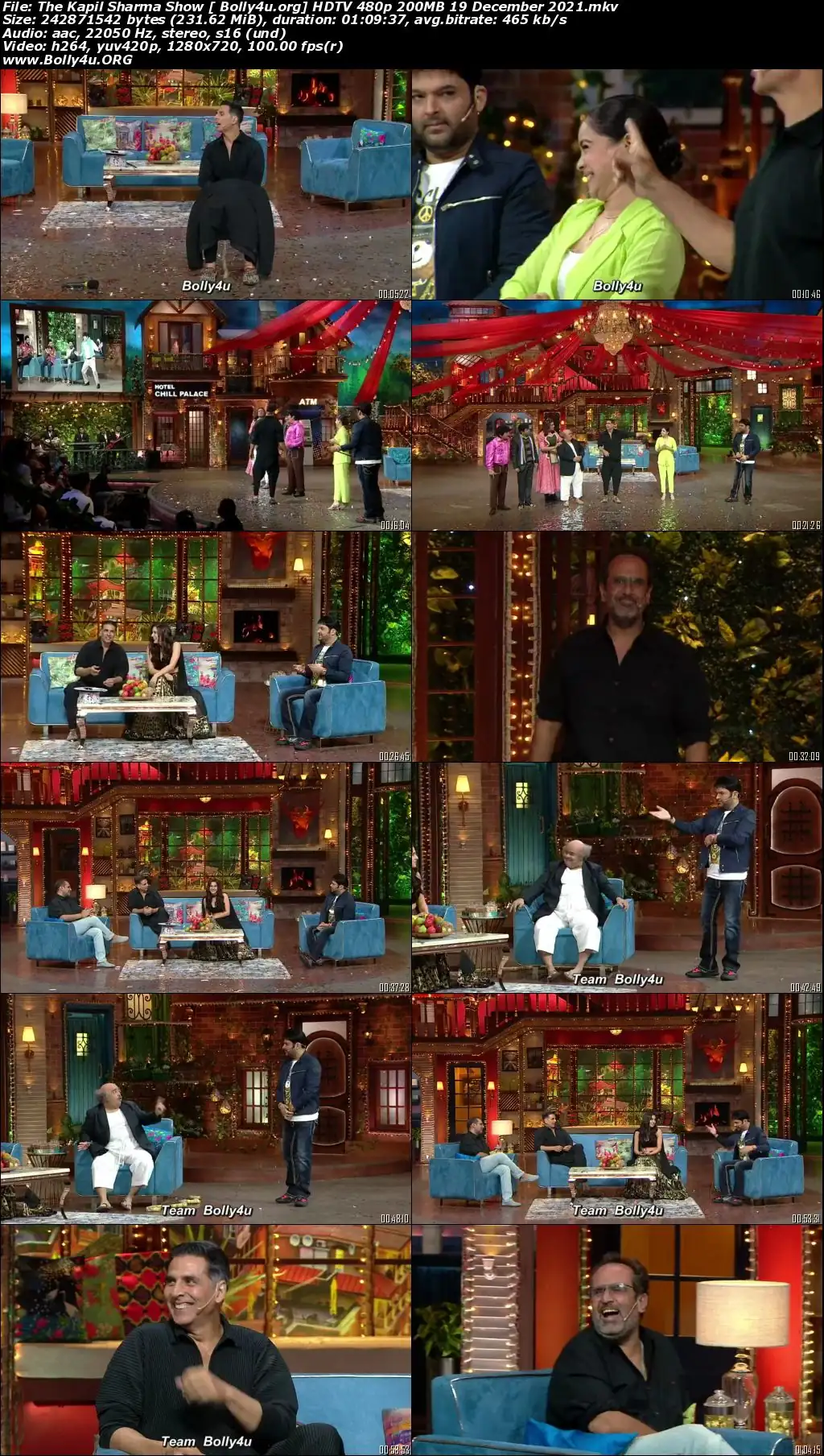 The Kapil Sharma Show HDTV 480p 200MB 19 December 2021 Download