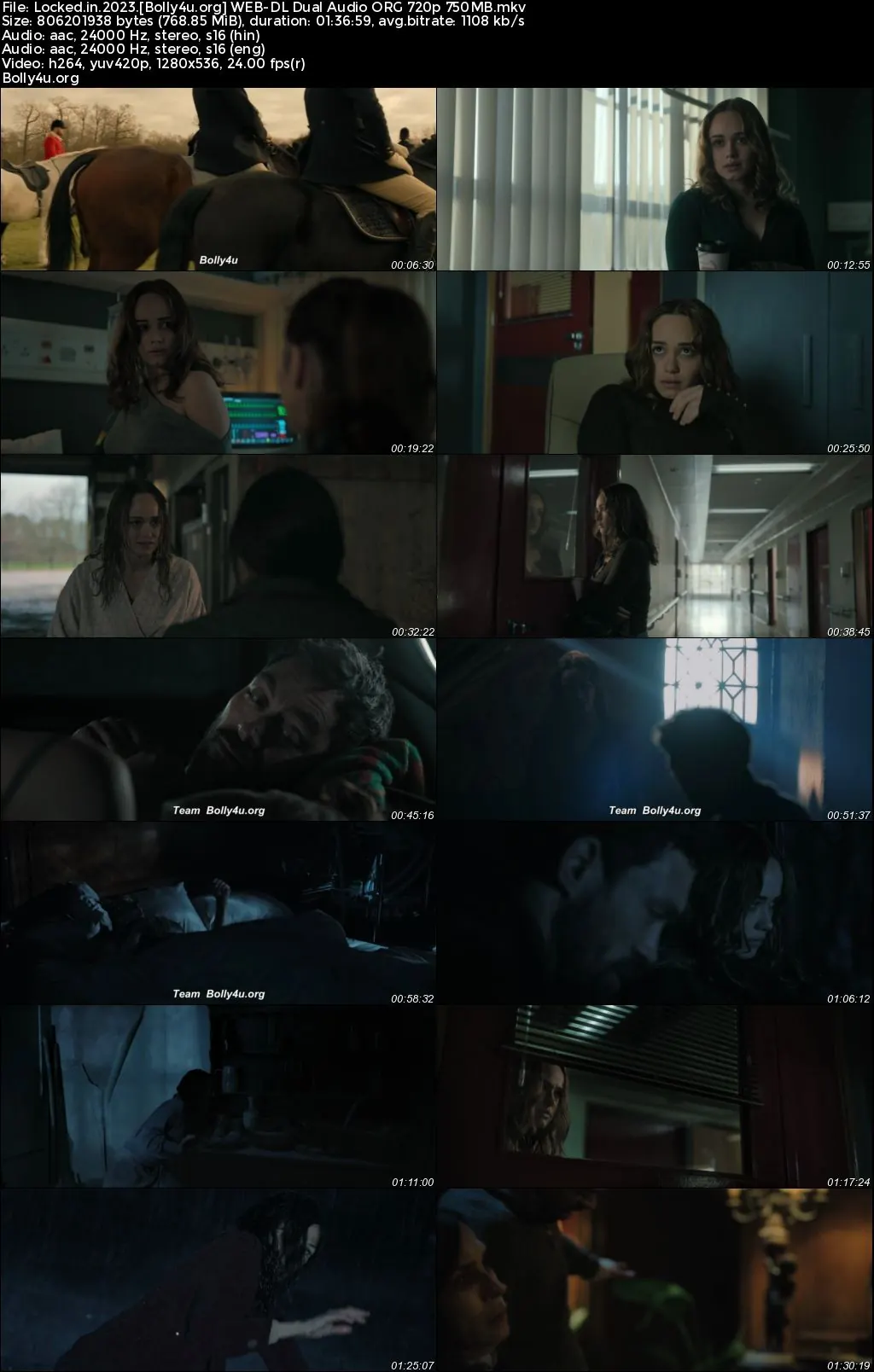 Locked In 2023 WEB-DL Hindi Dual Audio ORG Full Movie Download 1080p  720p  480p