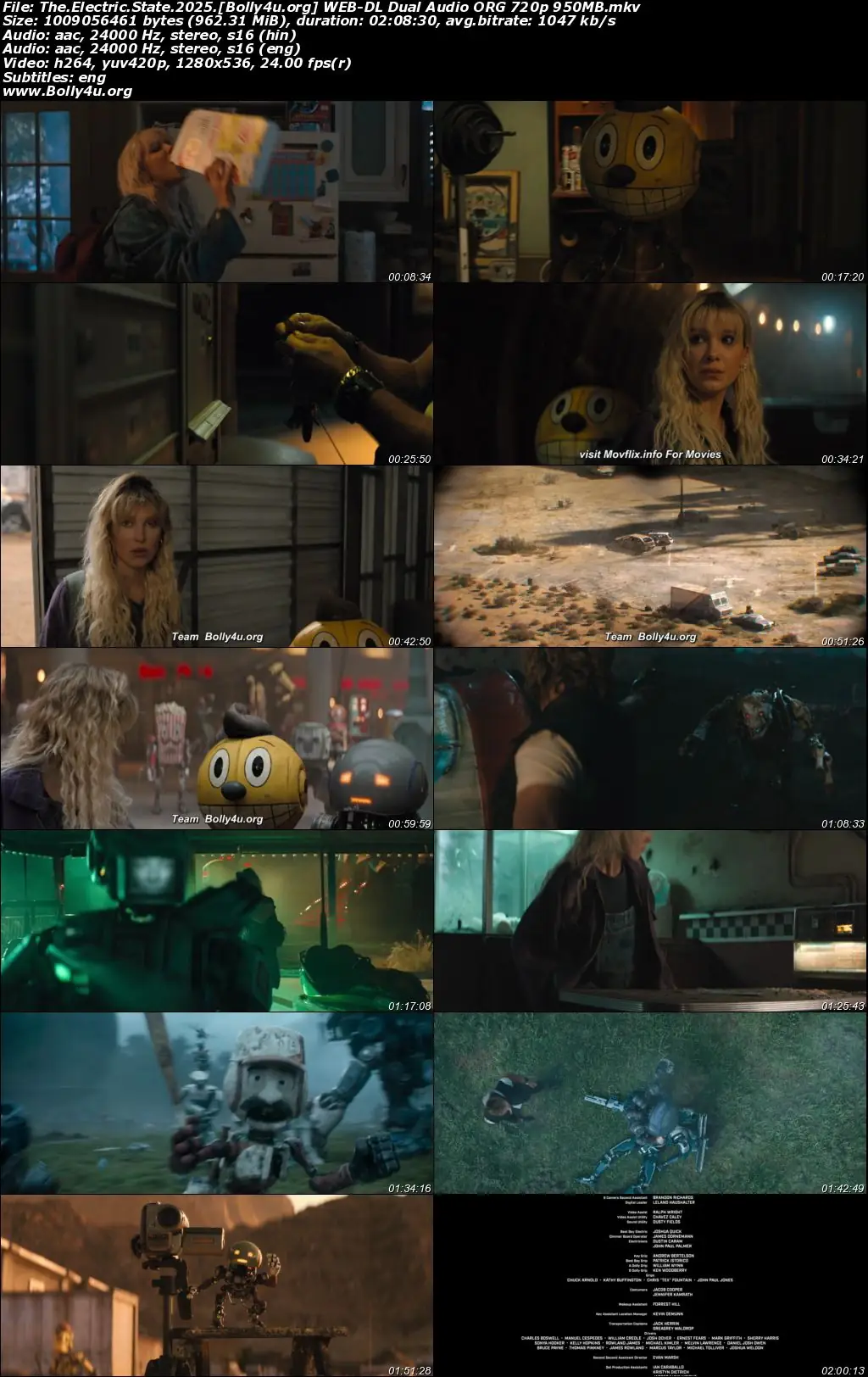 The Electric State 2025 WEB-DL Hindi Dual Audio ORG Full Movie Download 1080p  720p  480p