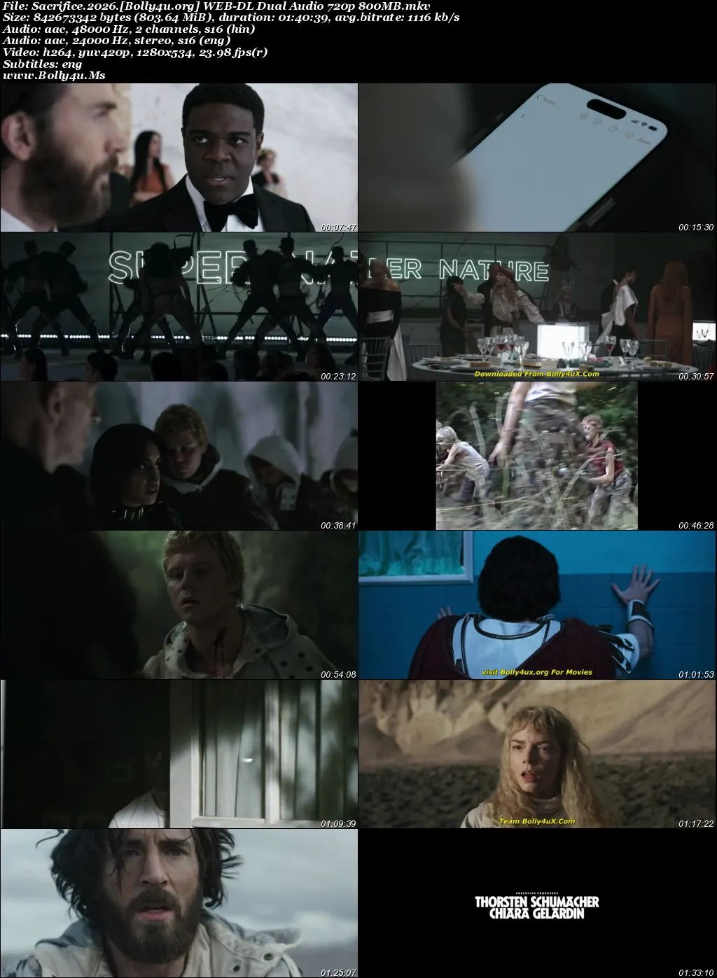Sacrifice 2026 WEB-DL Hindi Dual Audio ORG Full Movie Download 1080p  720p  480p