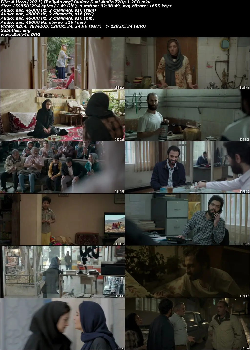 A Hero 2021 BRRip Hindi Dual Audio 720p 480p Download