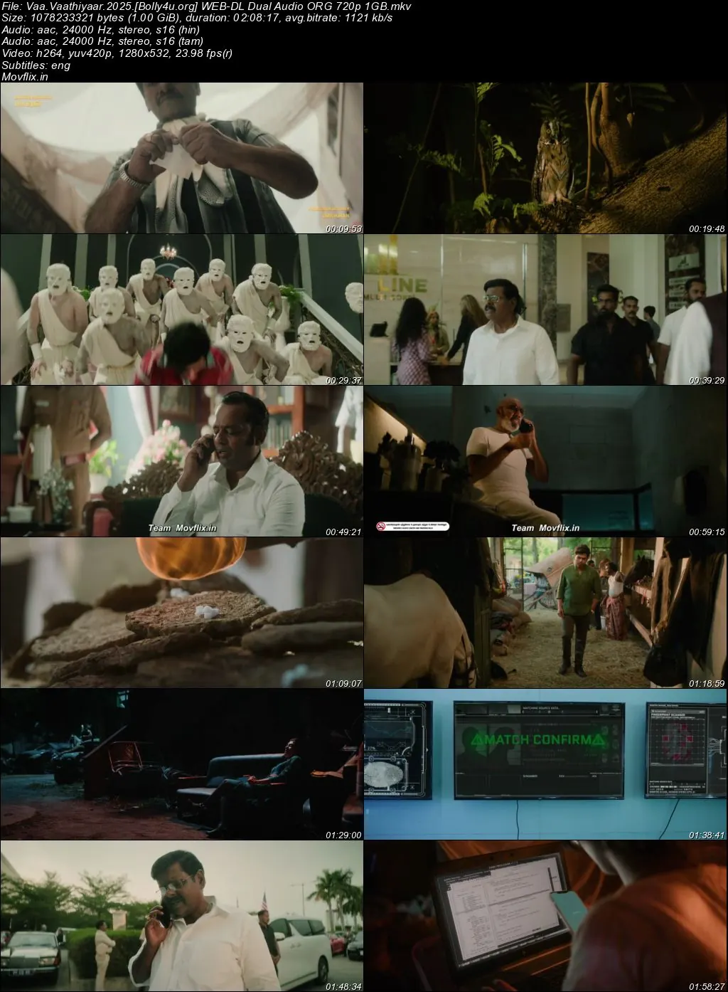 Vaa Vaathiyaar 2025 WEB-DL UNCUT Hindi Dual Audio ORG Full Movie Download 1080p  720p  480p