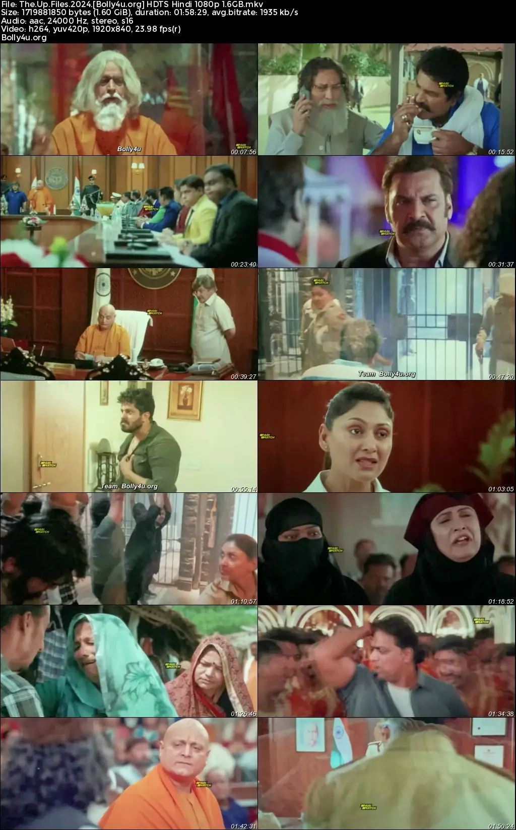 The Up Files 2024 HDTS Hindi Full Movie Download 1080p  720p  480p