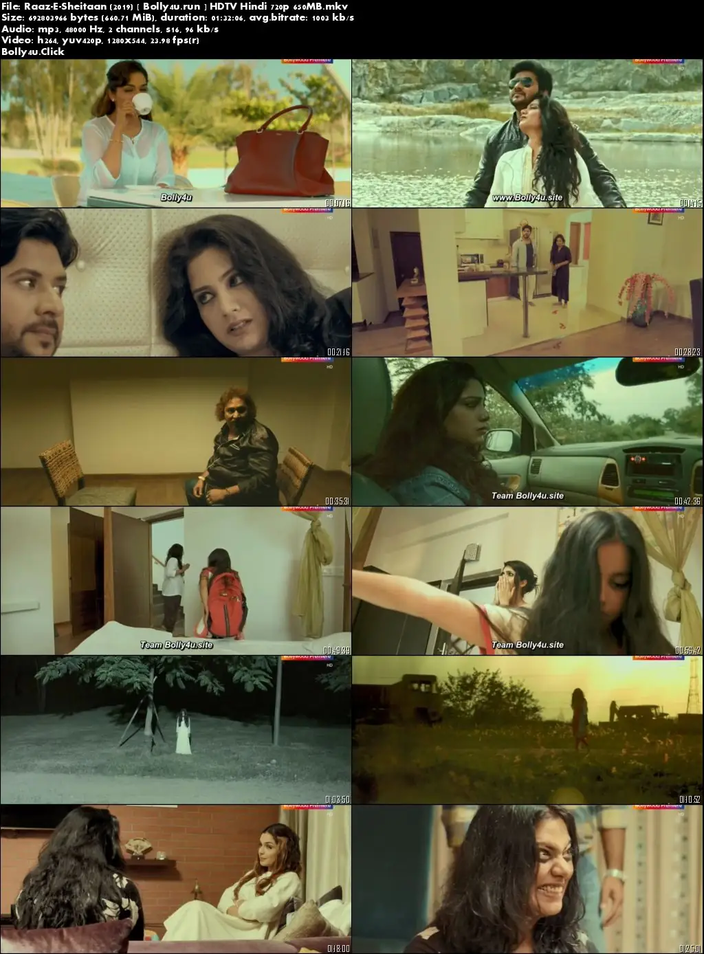Raaz-E-Sheitaan 2019 HDTV 650MB Full Hindi Movie Download 720p