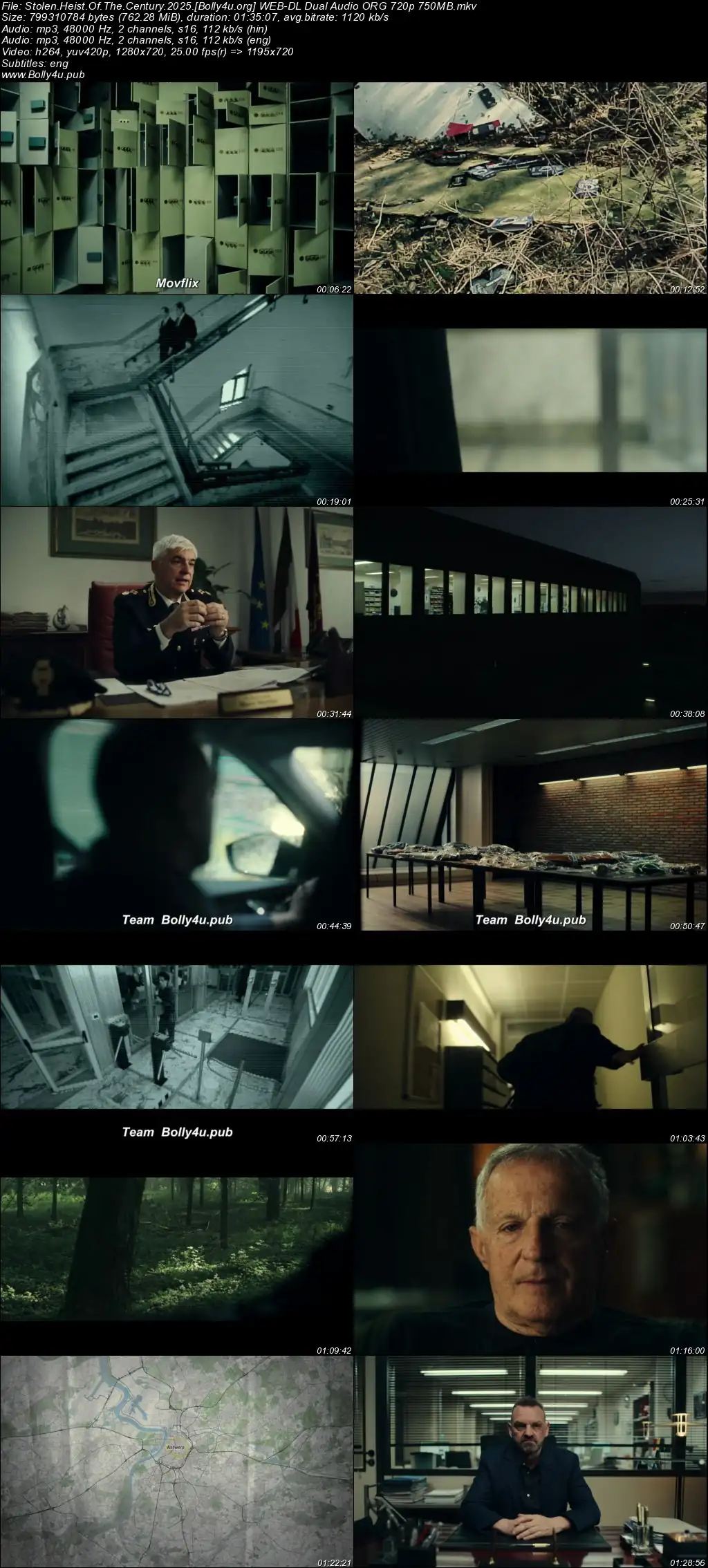 Stolen Heist Of The Century 2025 WEB-DL Hindi Dual Audio ORG Full Movie Download 1080p  720p  480p