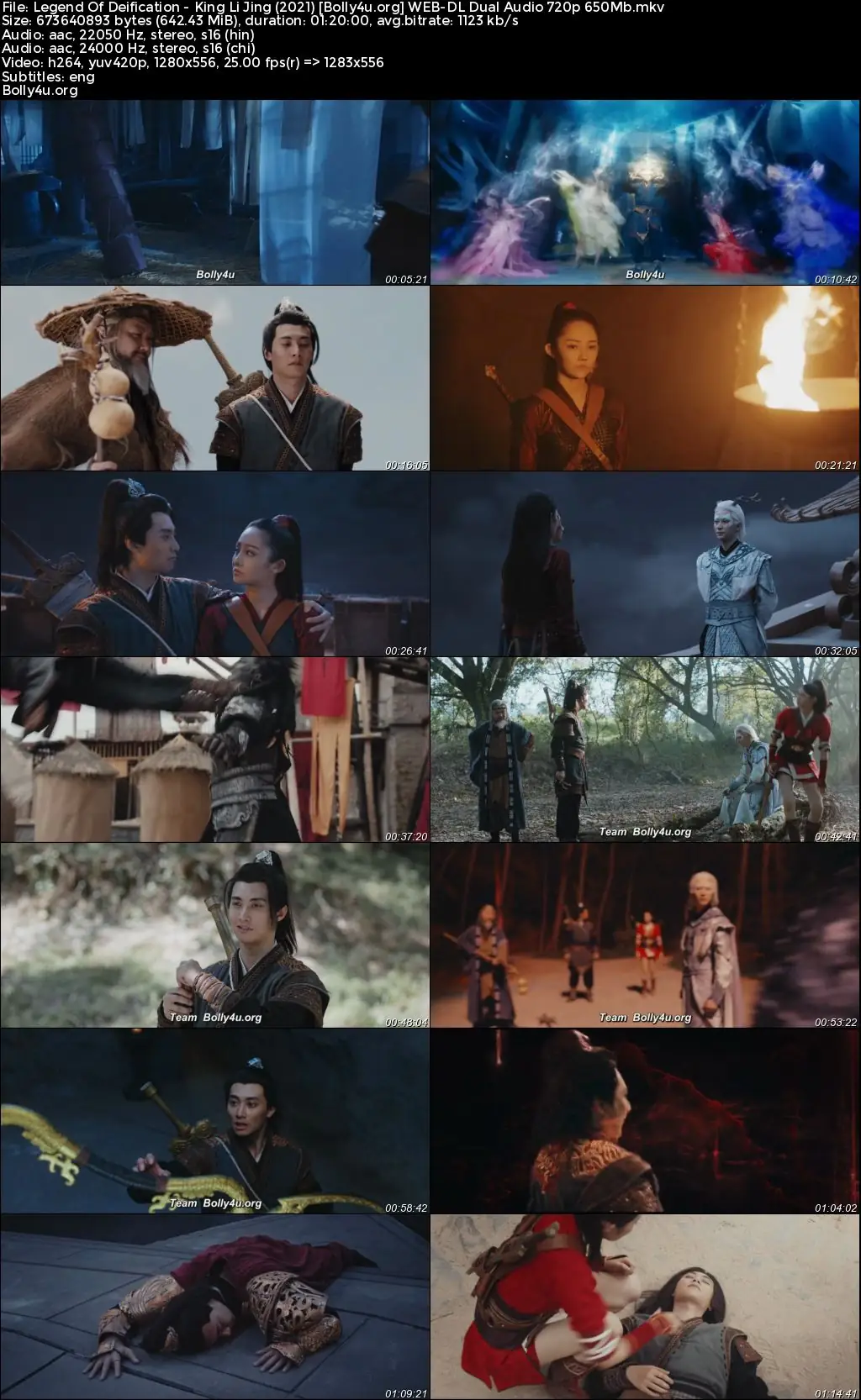 Legend Of Deification King Li Jing 2021 WEB-DL Hindi Dual Audio Full Movie Download 1080p  720p  480p