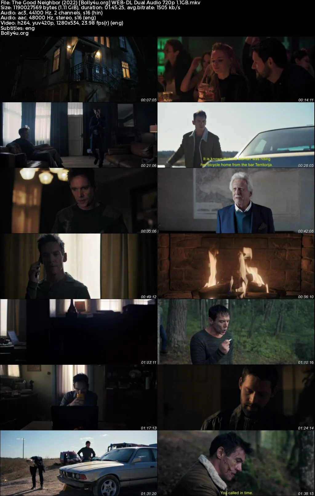 The Good Neighbor 2022 WEB-DL Hindi Dual Audio Full Movie Download 720p  480p