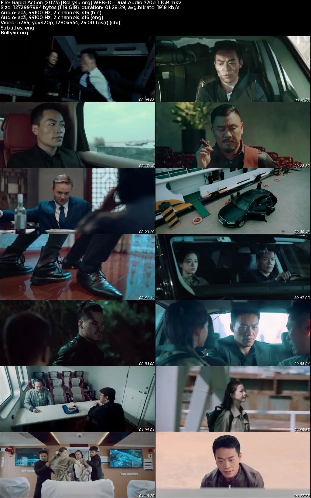 Rapid Action 2023 WEB-DL Hindi Dual Audio Full Movie Download 720p  480p