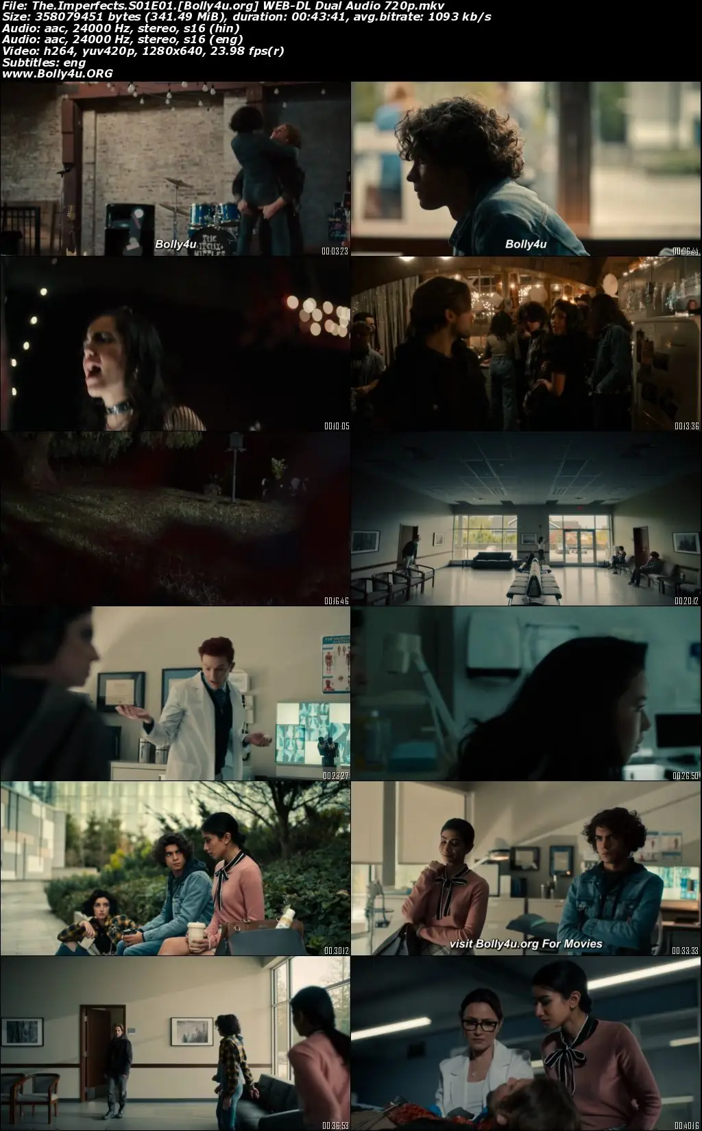 The Imperfects 2022 WEB-DL Hindi Dual Audio ORG S01 Complete Download 720p  480p