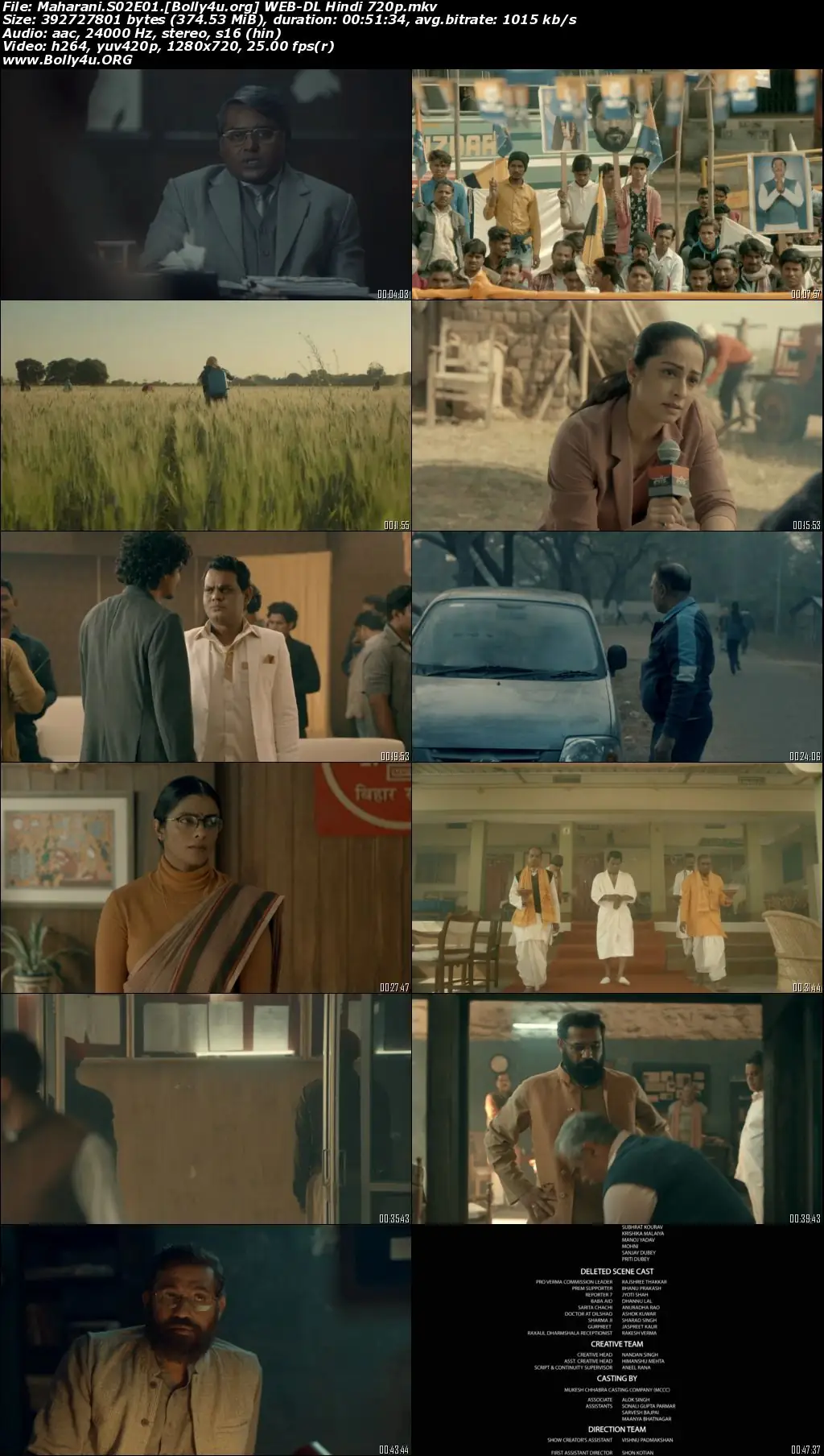 Maharani 2022 WEB-DL Hindi S02 Complete Download 720p  480p