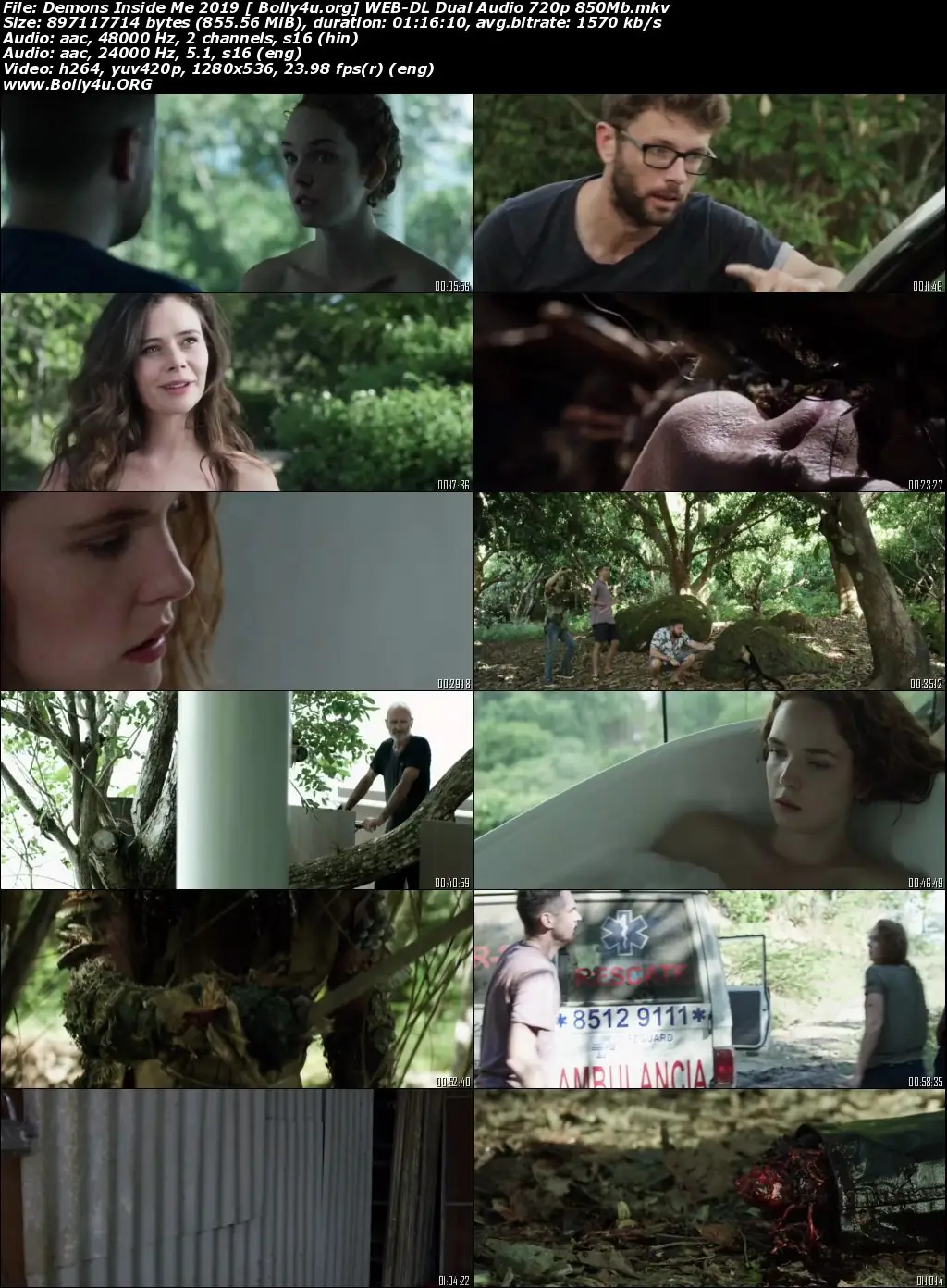 Demons Inside Me 2019 WEB-DL 850Mb Hindi Dual Audio 720p Download