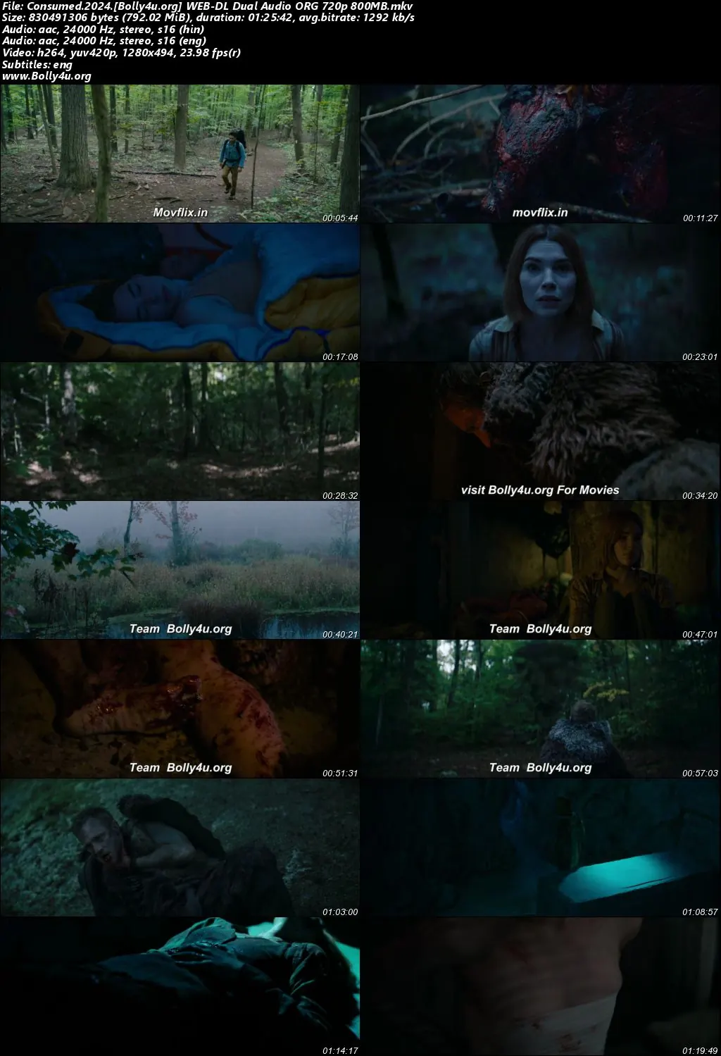 Consumed 2024 WEB-DL Hindi Dual Audio ORG Full Movie Download 1080p  720p  480p