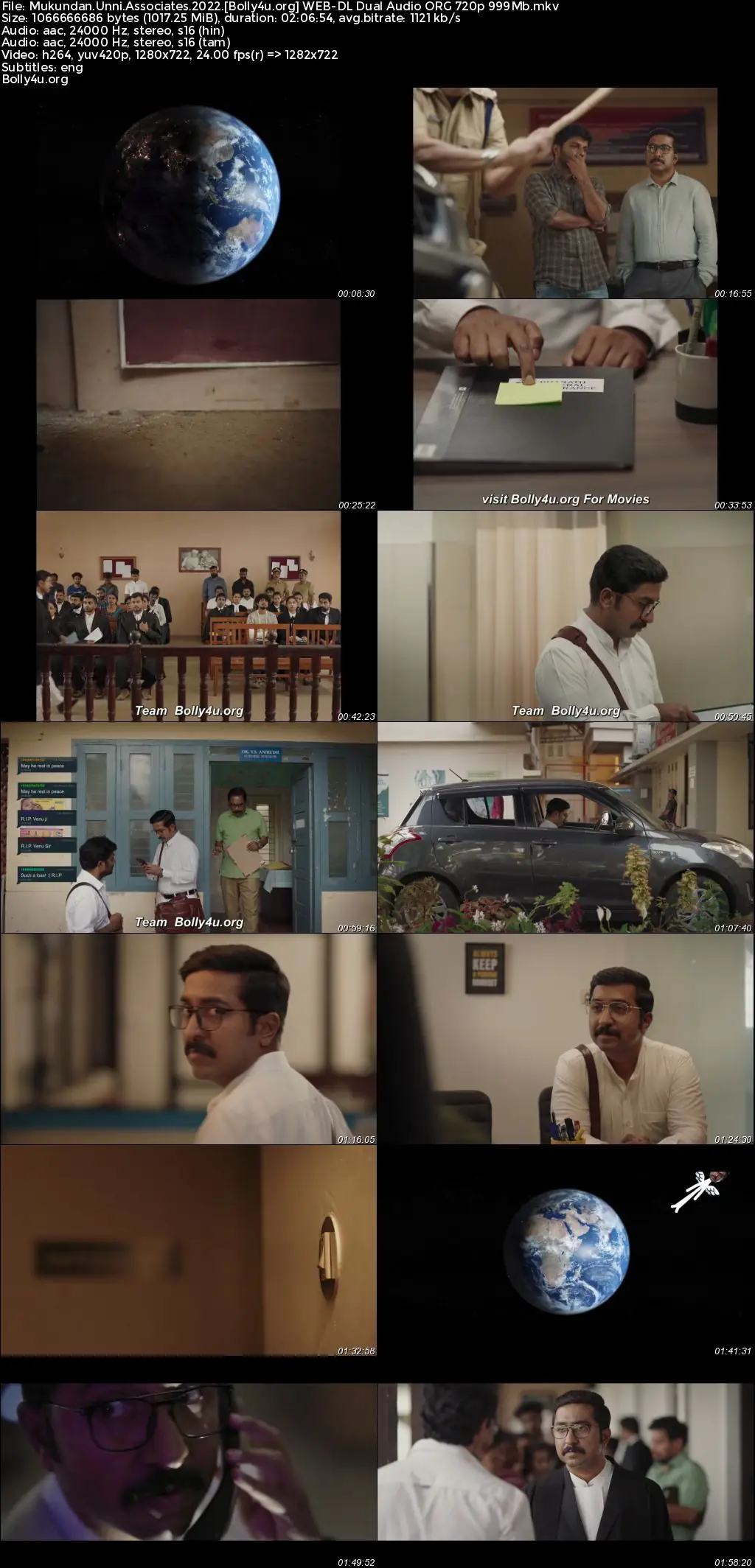 Mukundan Unni Associates 2022 WEB-DL UNCUT Hindi Dual Audio ORG Full Movie Download 1080p  720p  480p