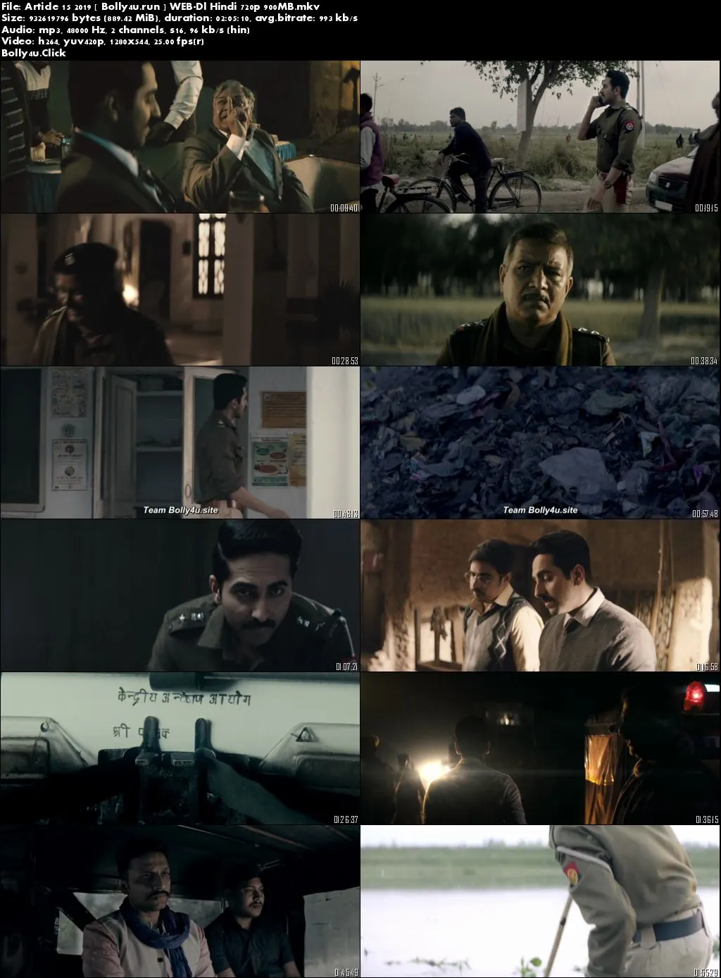 Article 15 2019 WEB-DL 900Mb Full Hindi Movie Download 720p