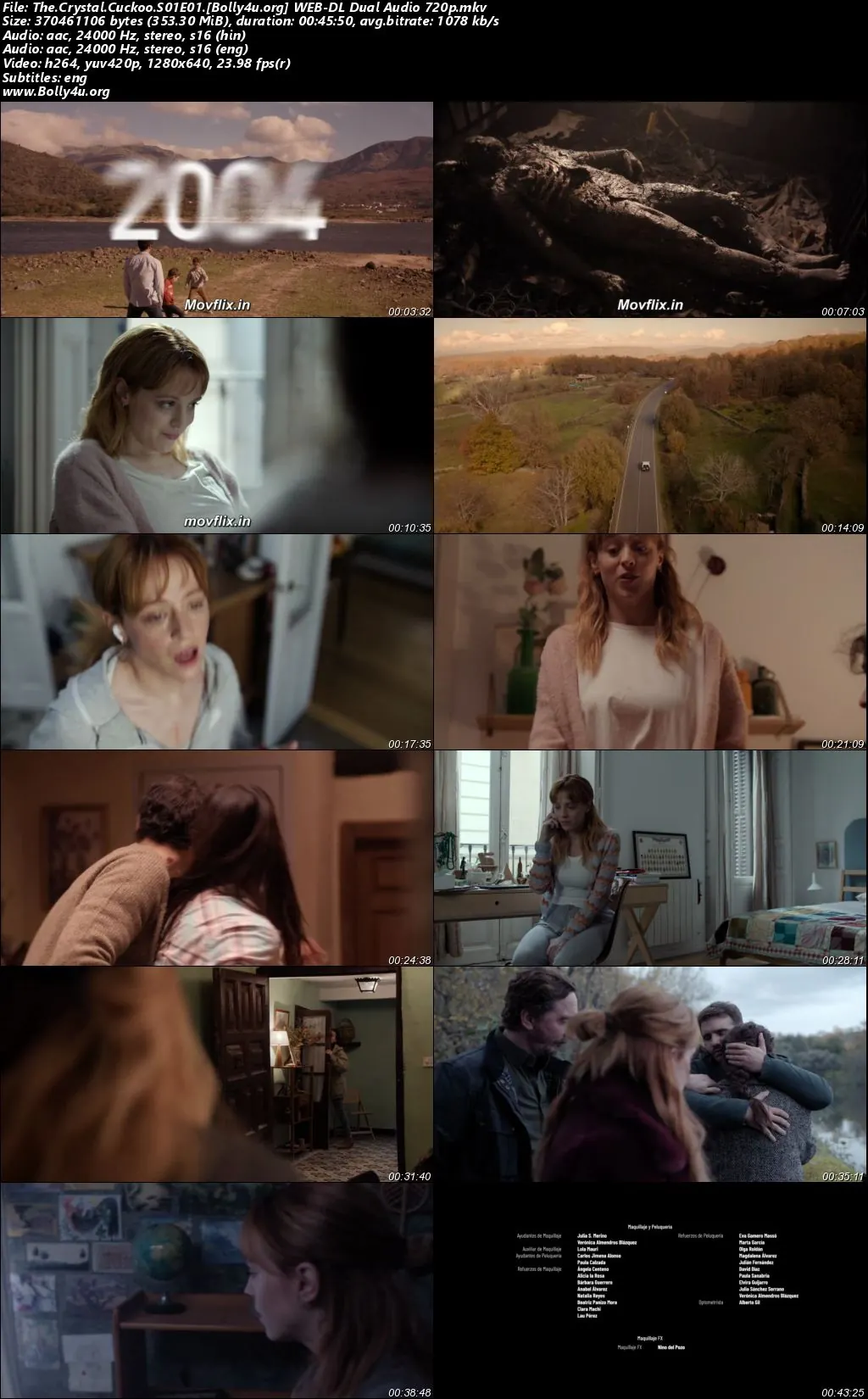 The Crystal Cuckoo 2025 WEB-DL Hindi Dual Audio ORG S01 Complete Download 720p  480p