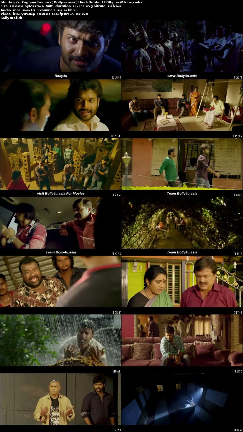 Aaj Ka Yughandhar 2019 HDRip 700Mb Hindi Dubbed 720p Download