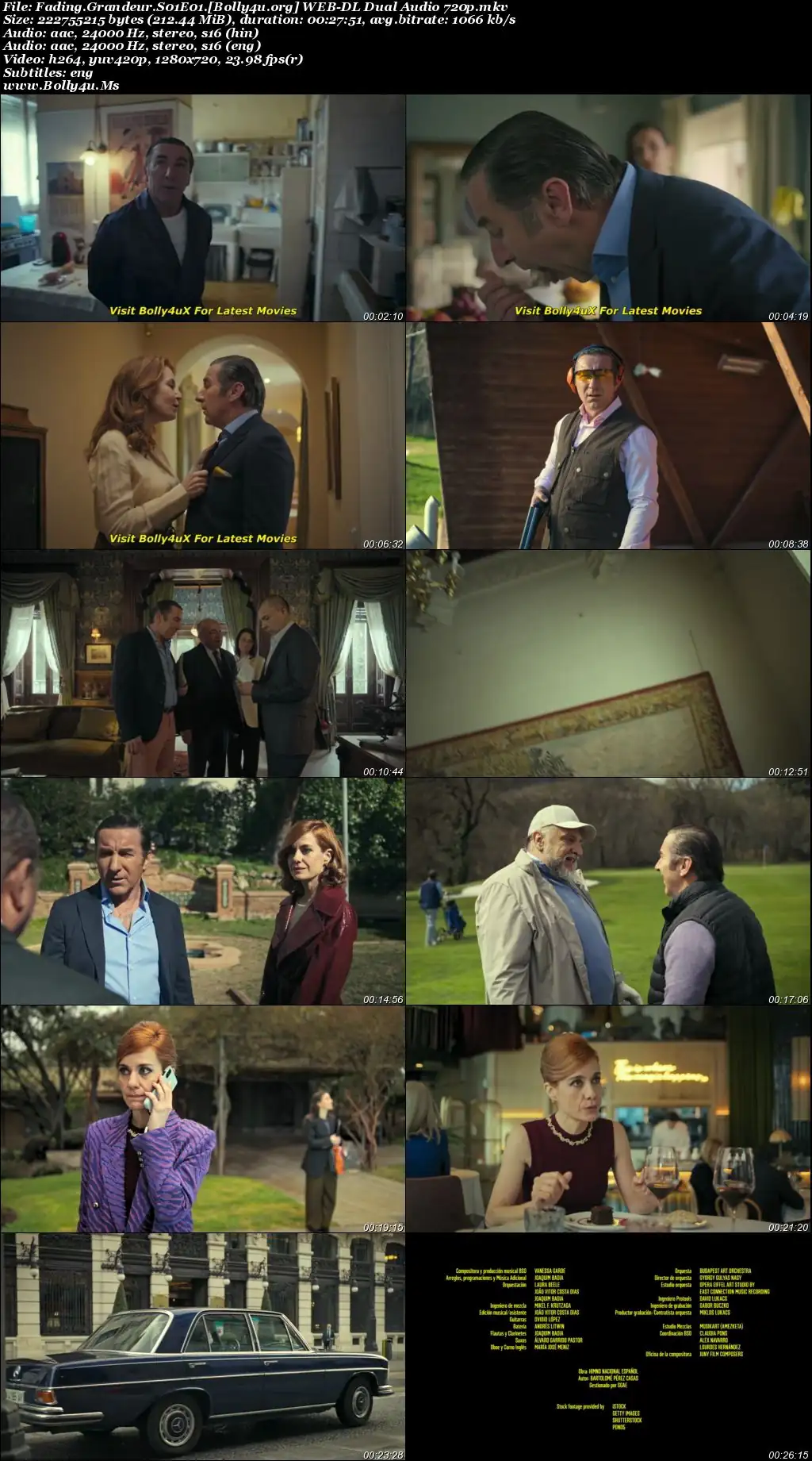 Fading Grandeur 2026 WEB-DL Hindi Dual Audio ORG S01 Complete Download 720p  480p
