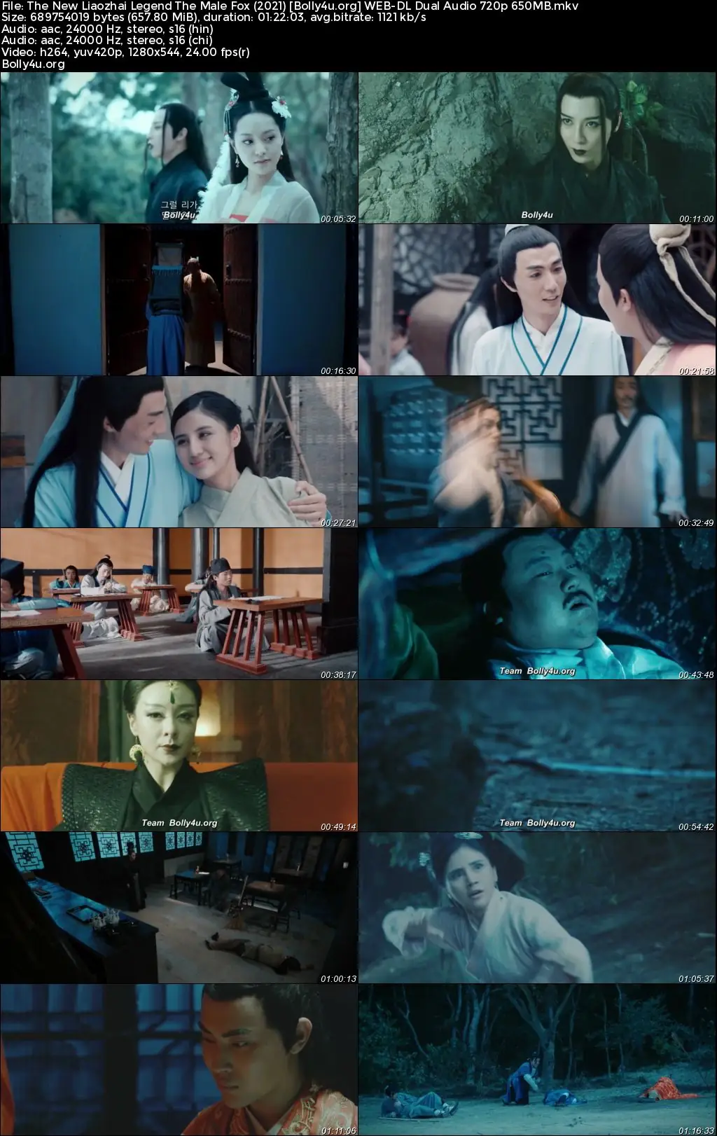 The New Liaozhai Legend The Male Fox 2021 WEB-DL Hindi Dual Audio Full Movie Download 1080p  720p  480p