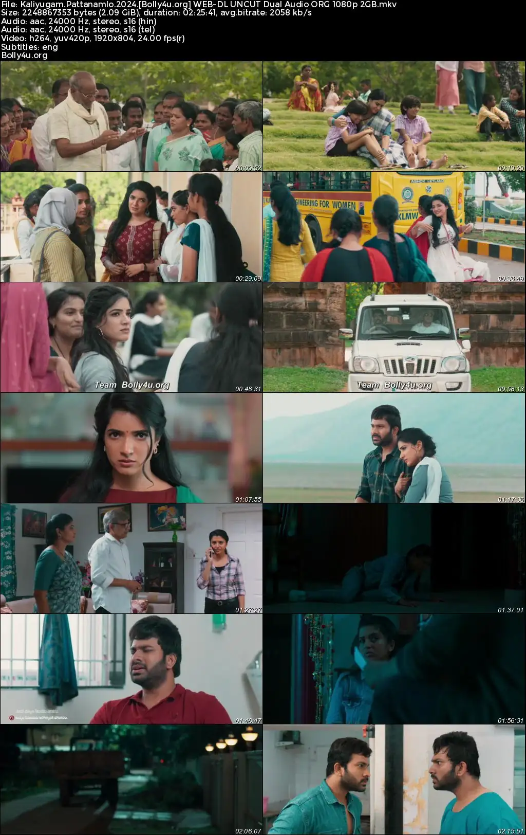 Kaliyugam Pattanamlo 2024 WEB-DL UNCUT Hindi Dual Audio ORG Full Movie Download 1080p  720p  480p