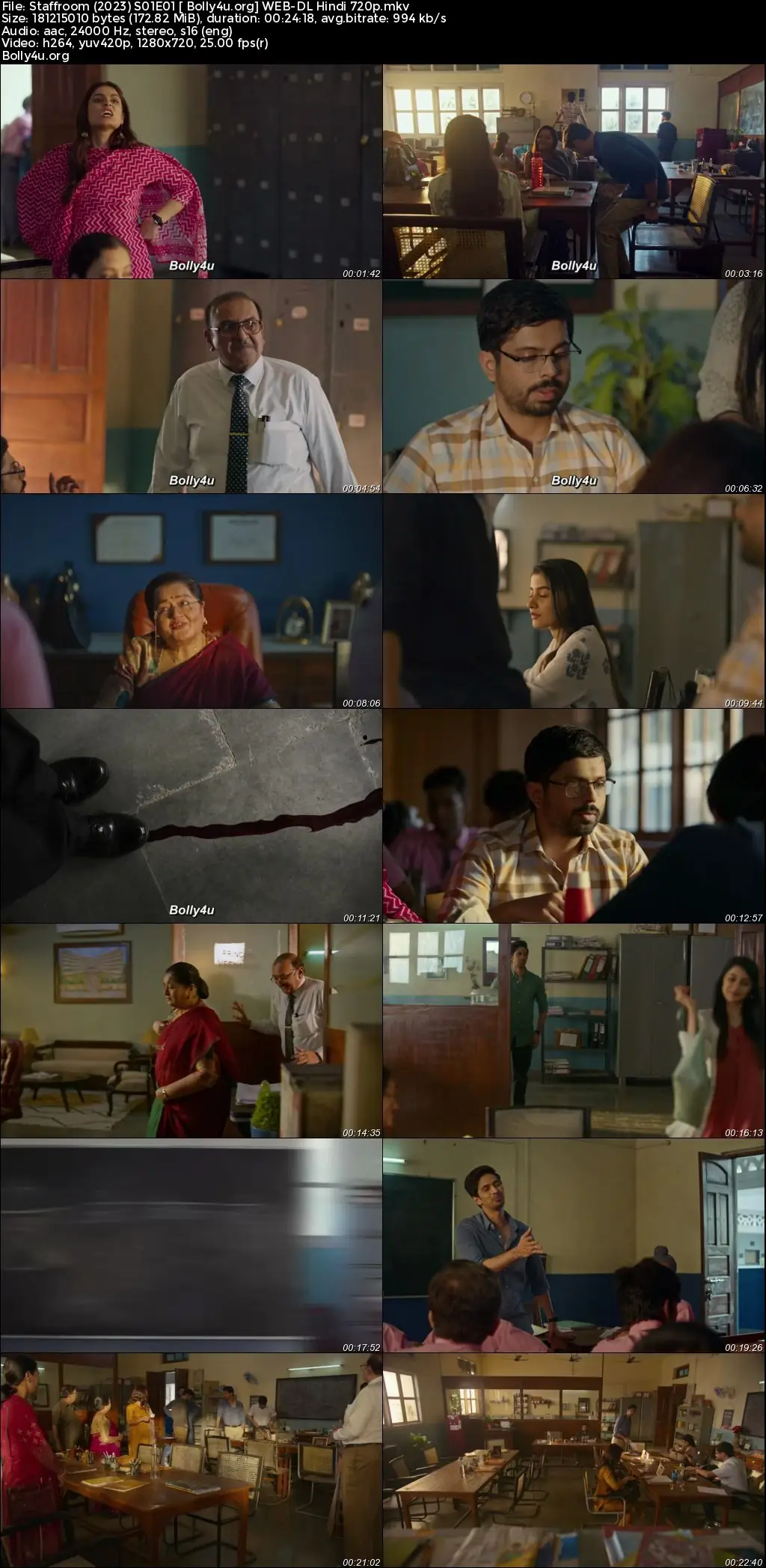 Staffroom 2023 WEB-DL Hindi S01 Complete Download 720p  480p
