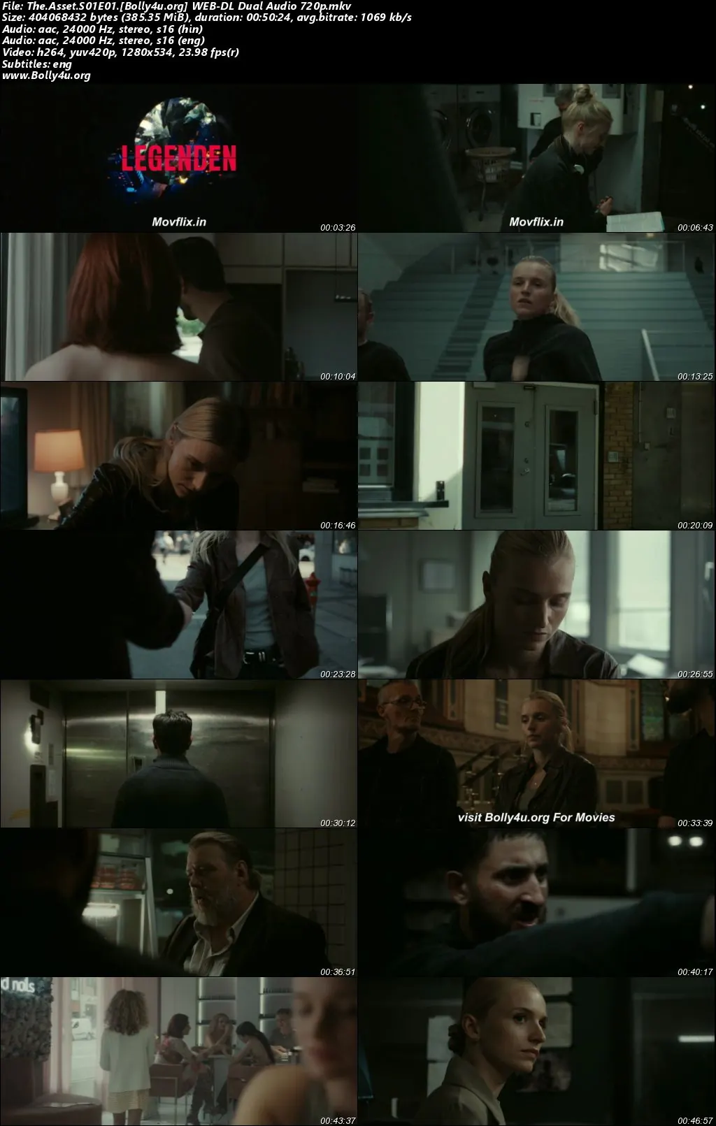 The Asset 2025 WEB-DL Hindi Dual Audio ORG S01 Complete Download 720p  480p