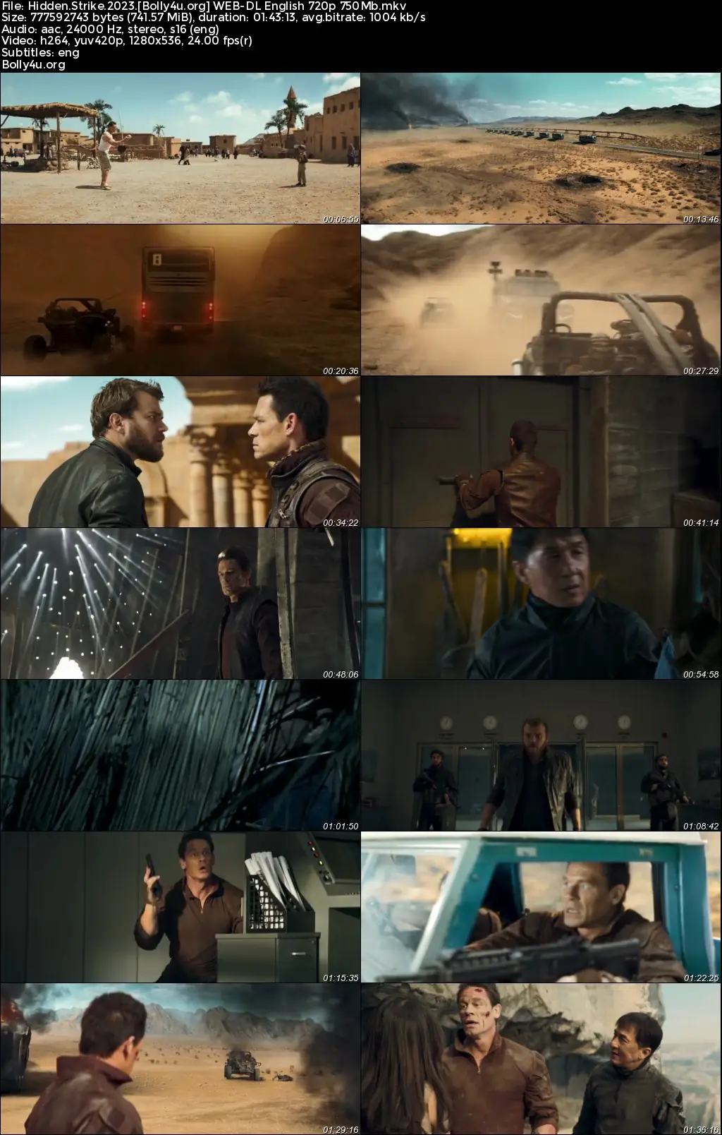 Hidden Strike 2023 WEB-DL English Full Movie Download 1080p  720p  480p
