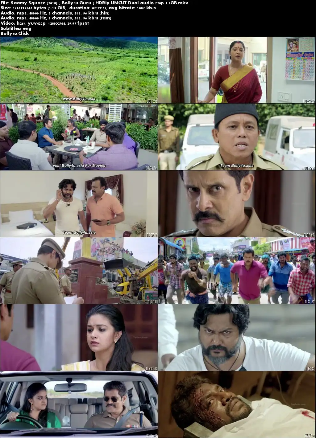 Saamy 2 2018 HDRip 450MB UNCUT Hindi Dual Audio 480p Download Saamy 2 2018 HDRip 450MB UNCUT Hindi Dual Audio 480p Download
