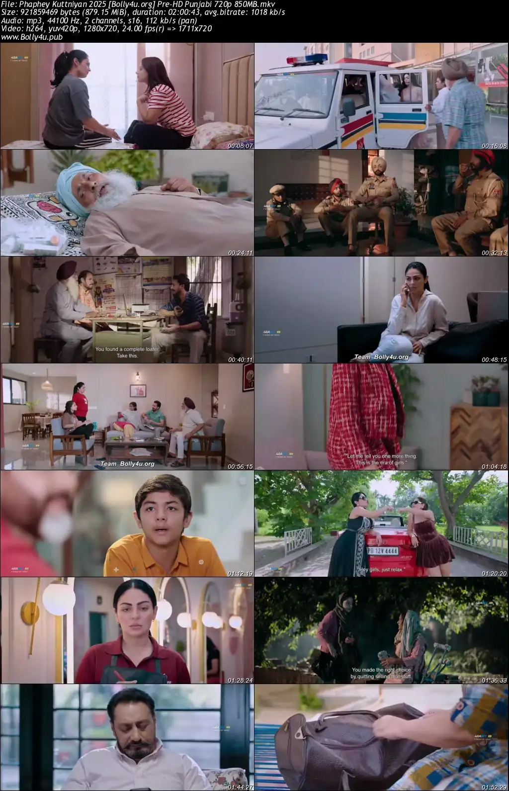 Phaphey Kuttniyan 2025 Pre-HD Punjabi Full Movie Download 1080p  720p  480p