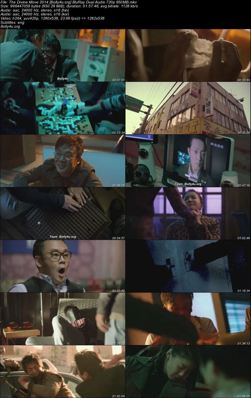 The Divine Move 2014 BluRay Hindi Dual Audio ORG Full Movie Download 1080p  720p  480p