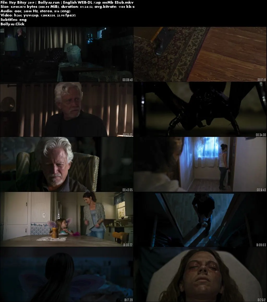 Itsy Bitsy 2019 WEB-DL 800MB English 720p ESub Download