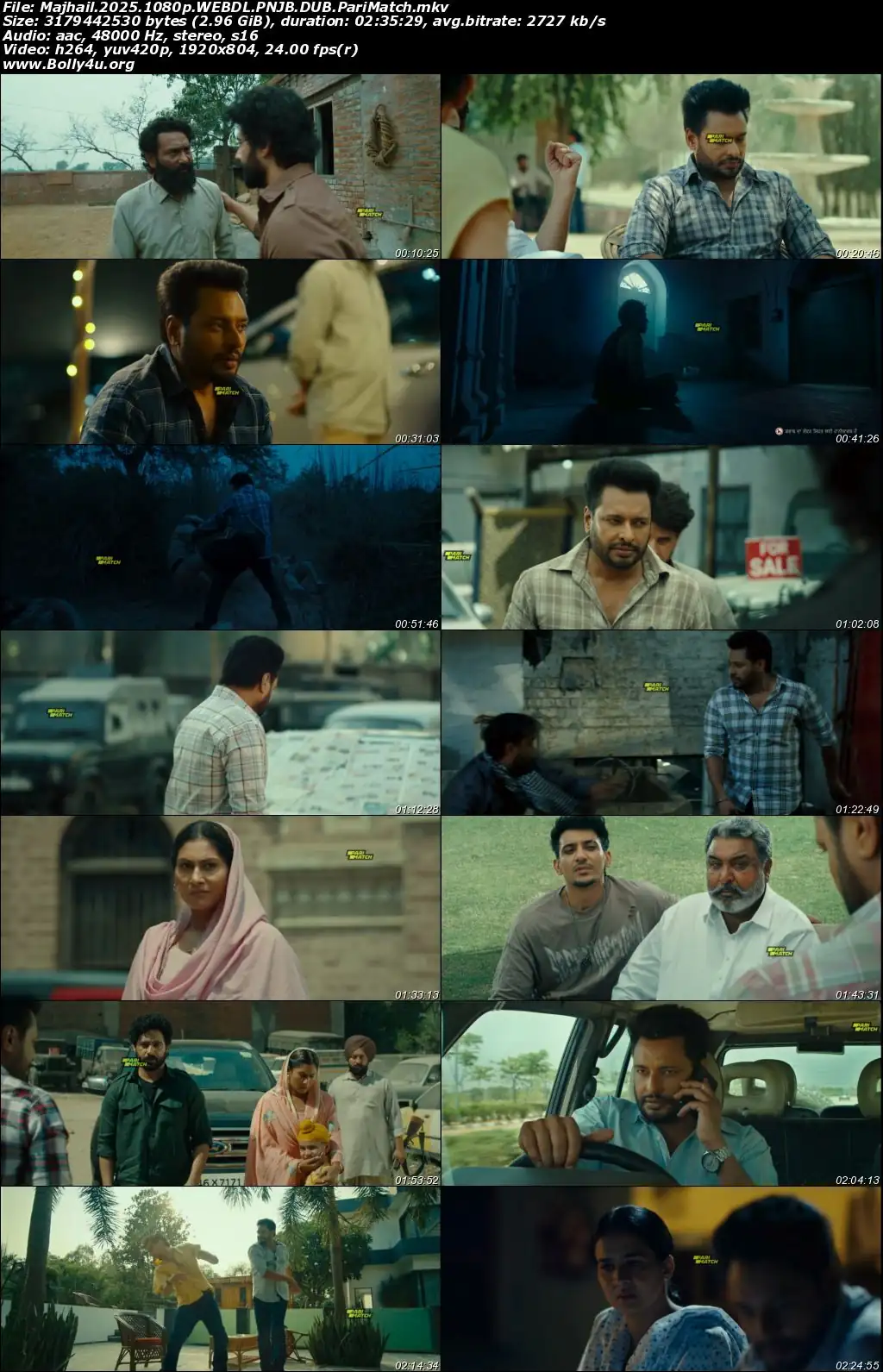 Majhail 2025 WEB-DL Punjabi Full Movie Download 1080p  720p  480p