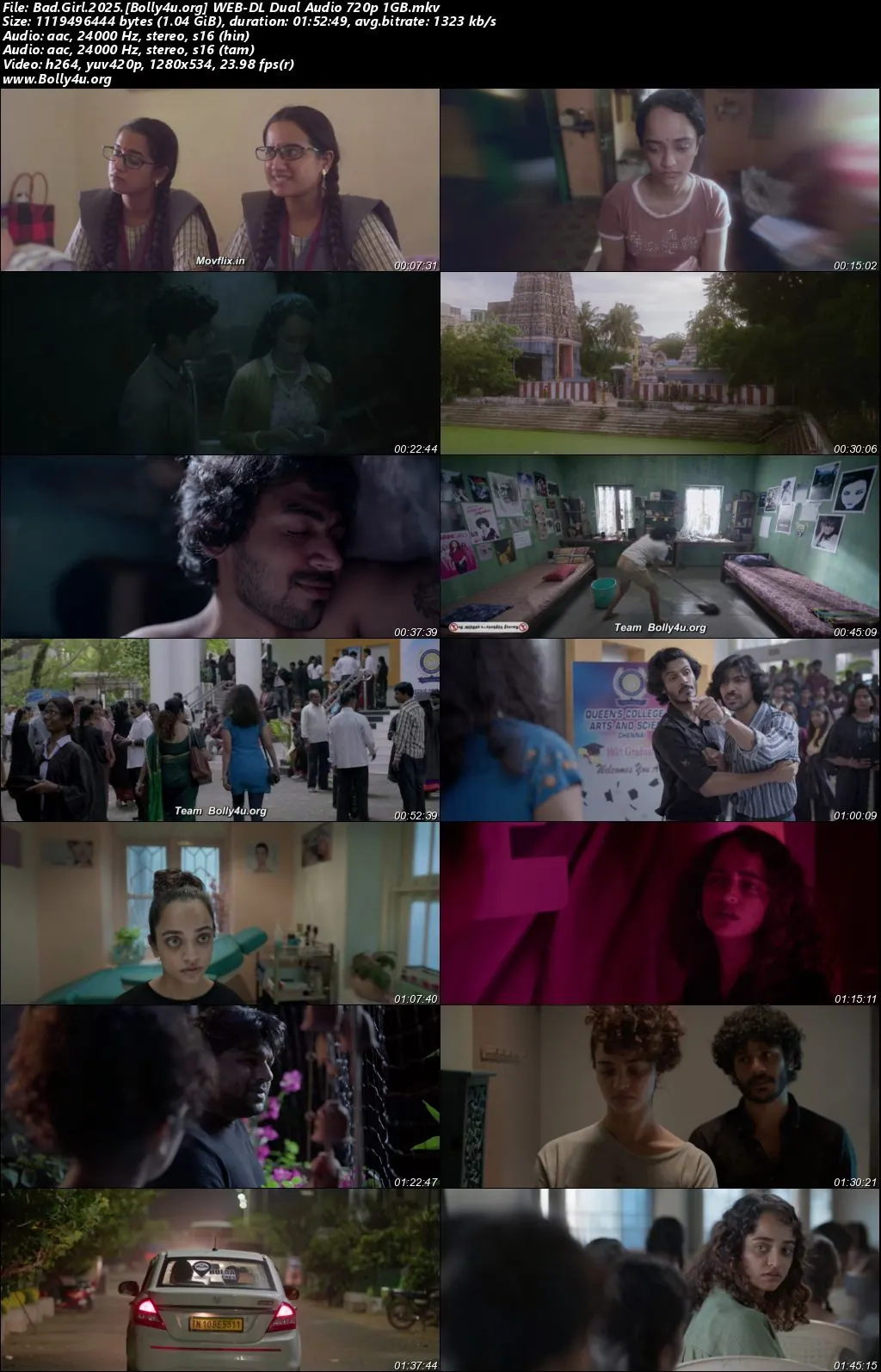 Bad Girl 2025 WEB-DL UNCUT Hindi Dual Audio ORG Full Movie Download 1080p  720p  480p