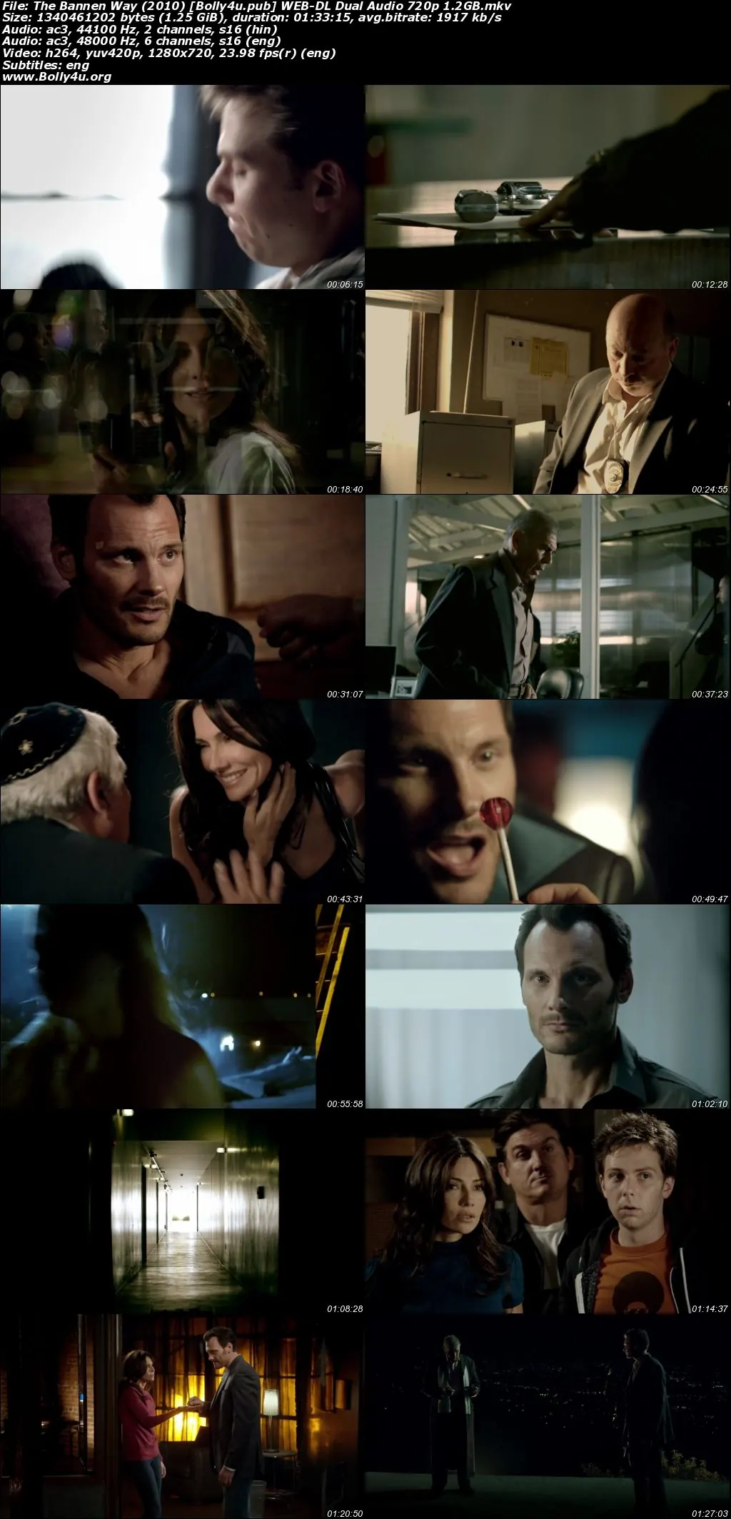 The Bannen Way 2010 WEB-DL Hindi Dual Audio Full Movie Download 720p  480p