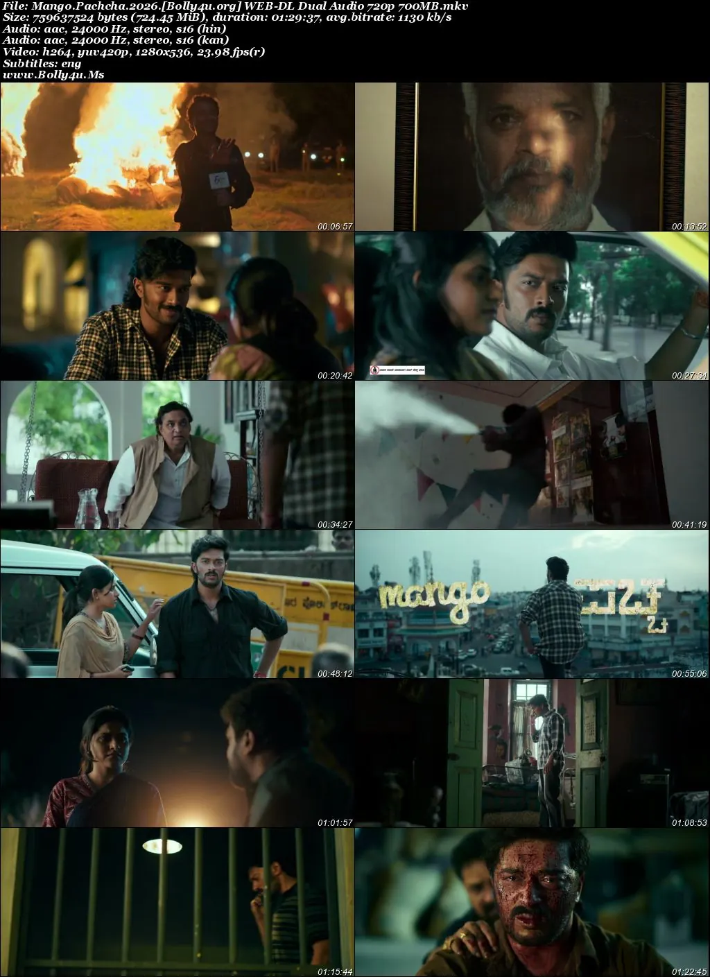 Mango Pachcha 2026 WEB-DL UNCUT Hindi Dual Audio ORG Full Movie Download 1080p  720p  480p