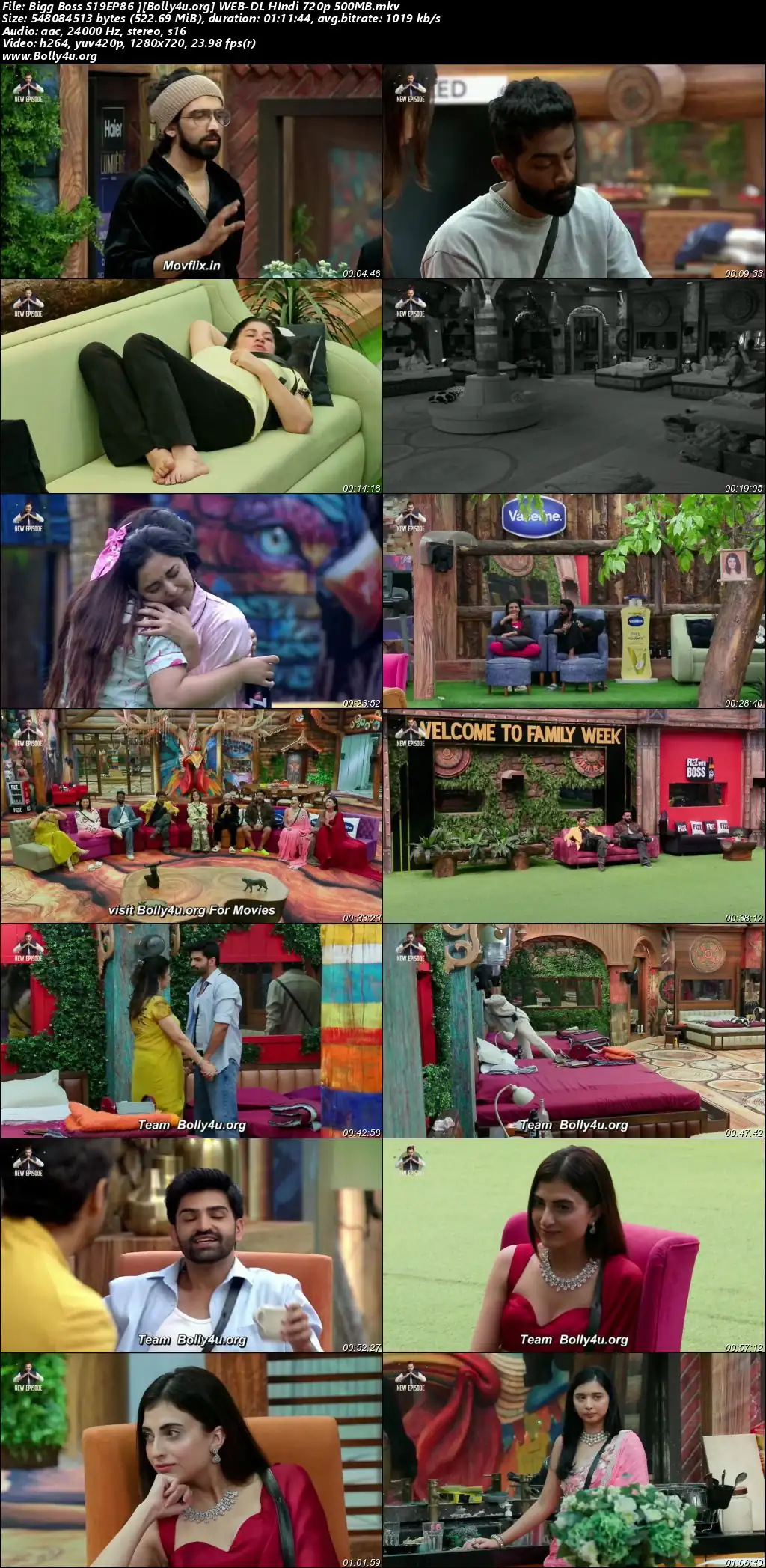 Bigg Boss 2025 WEB-DL Hindi S19EP86 Download 720p  480p