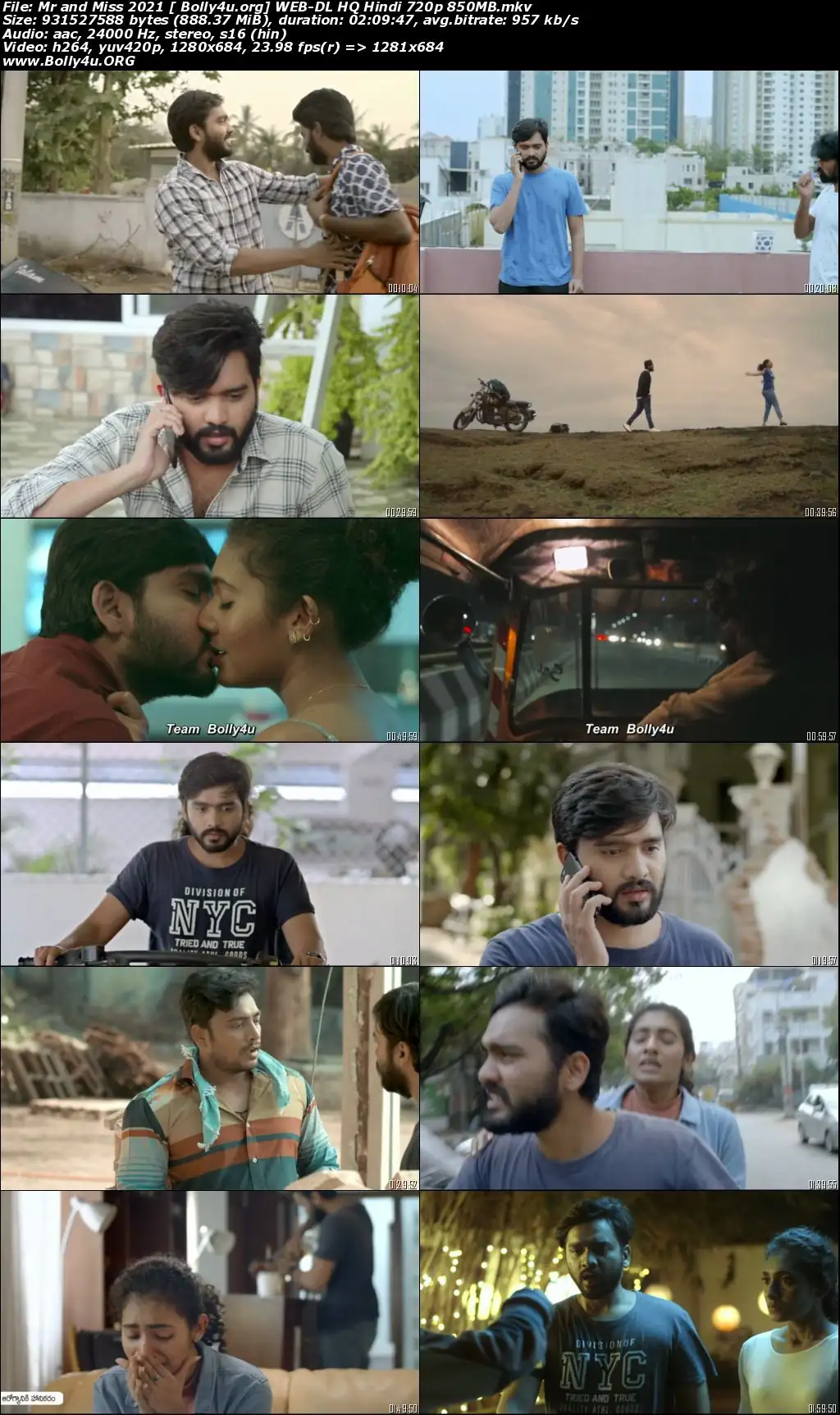 Mr and Miss 2021 WEB-DL 850MB Hindi Dubbed HQ 720p Download