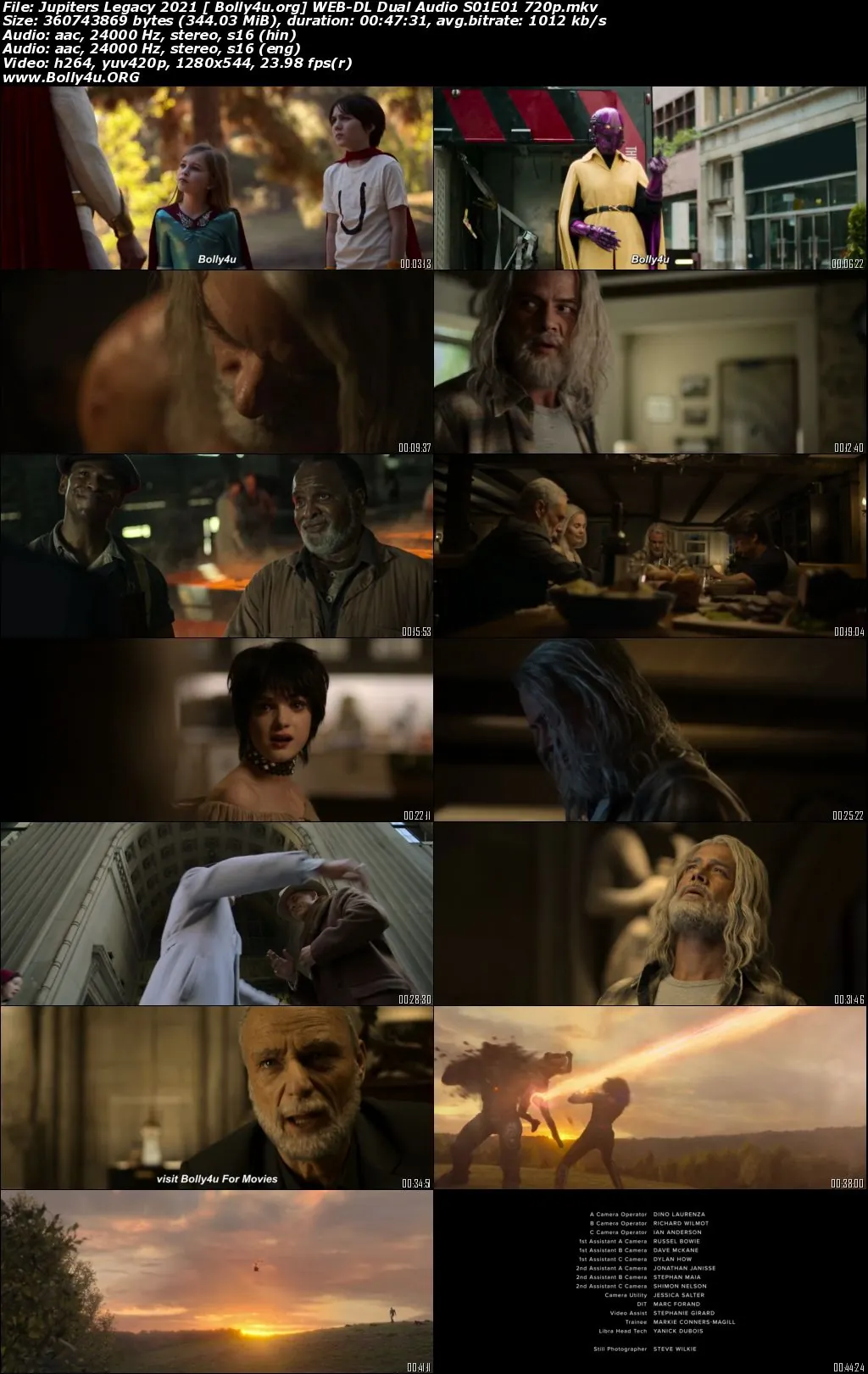 Jupiters Legacy 2021 WEB-DL Hindi Dual Audio S01 Complete Download 720p
