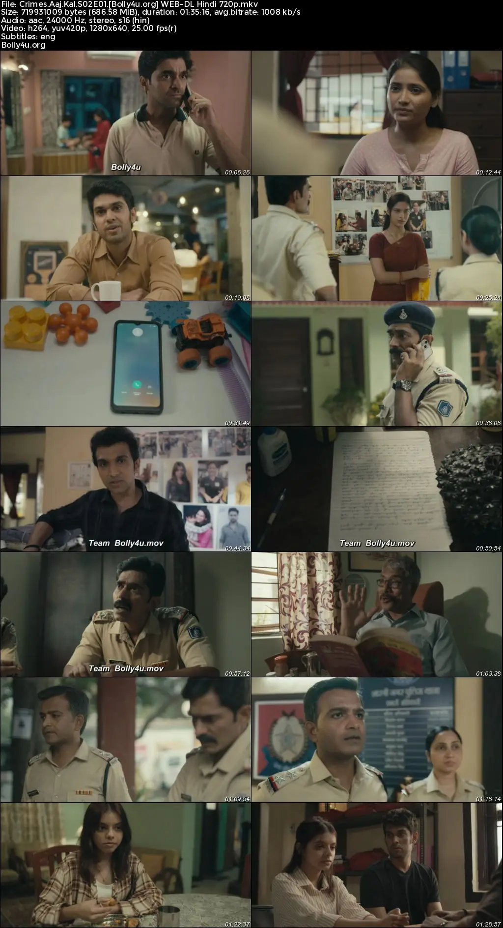 Crimes Aaj Kal 2023 WEB-DL Hindi S02 Complete Download 720p  480p