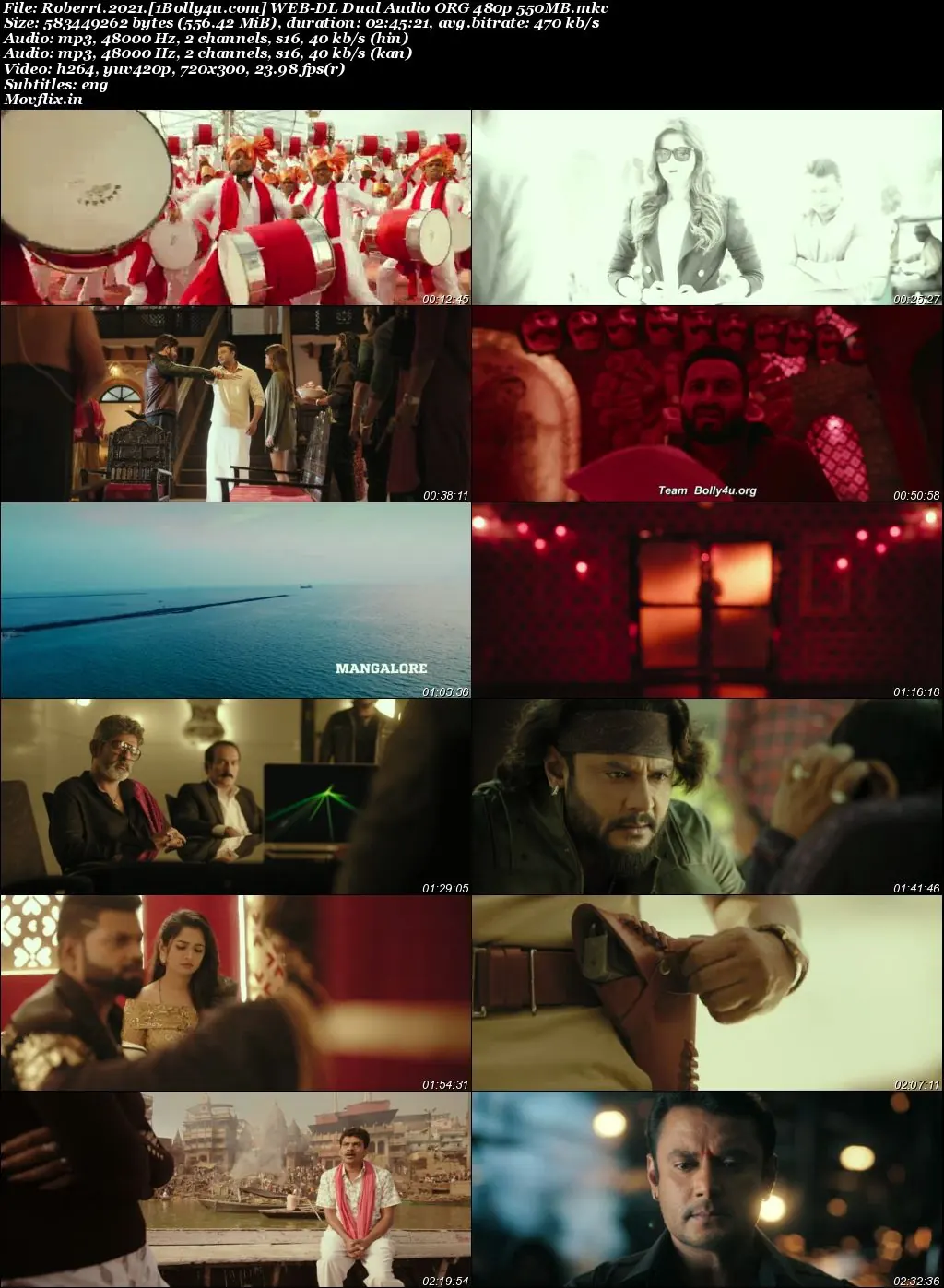 Roberrt 2021 WEB-DL UNCUT Hindi Dual Audio ORG Full Movie Download 1080p  720p  480p