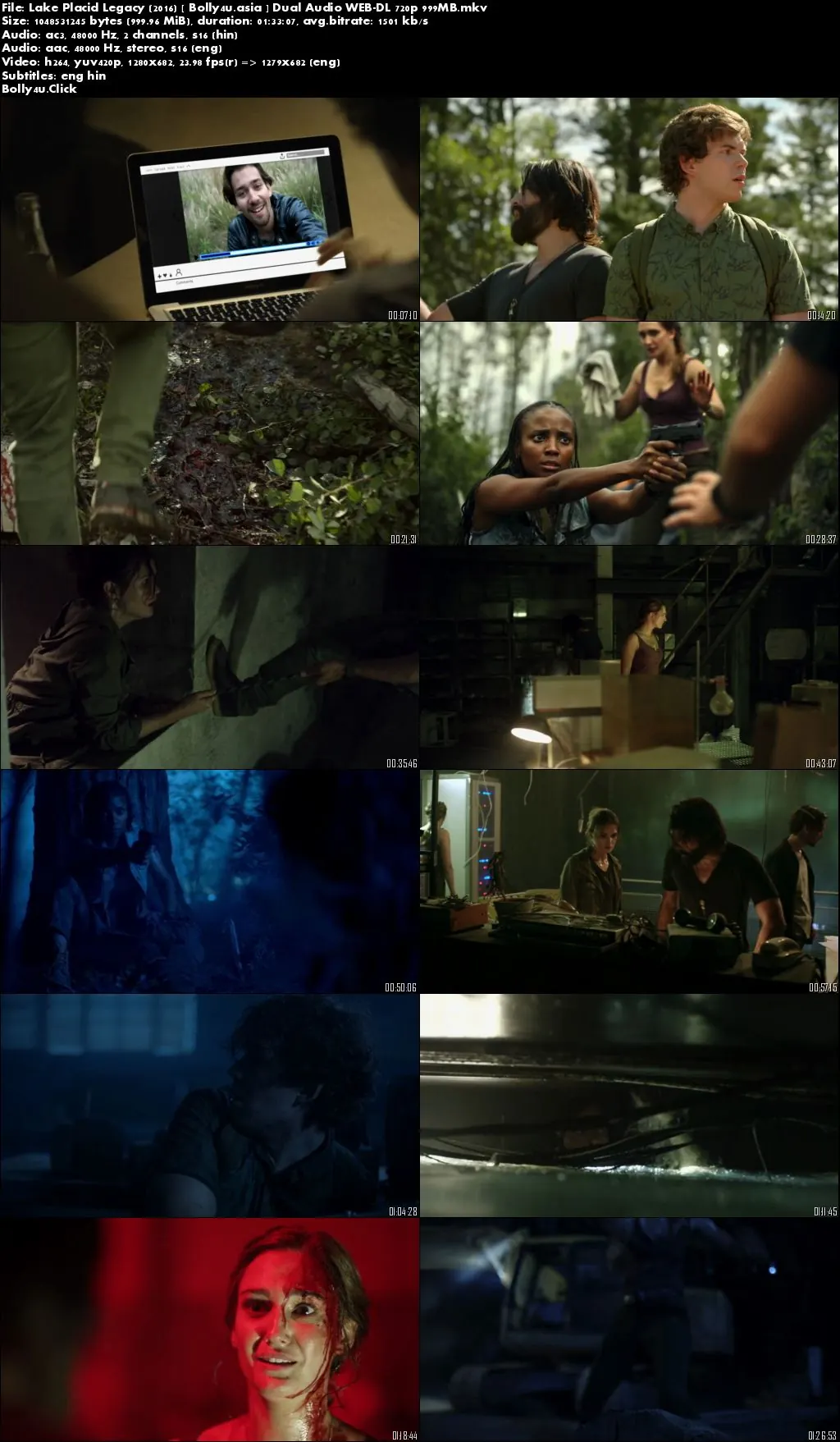 Lake Placid Legacy 2016 WEB-DL 999Mb Hindi Dual Audio 720p Download Lake Placid Legacy 2016 WEB-DL 999Mb Hindi Dual Audio 720p Download