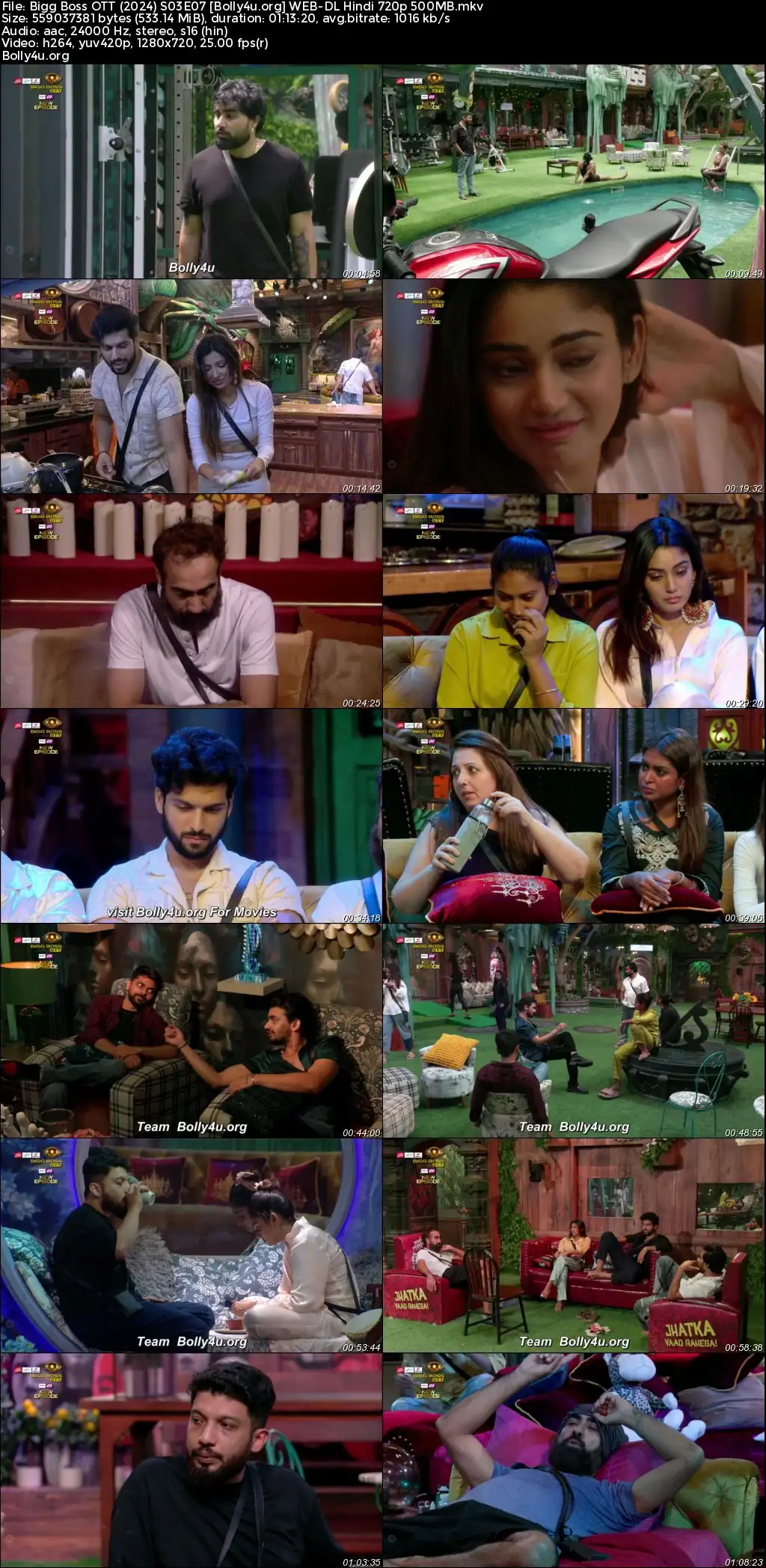 Bigg Boss OTT 2024 WEB-DL Hindi S03E07 720p 480p Download