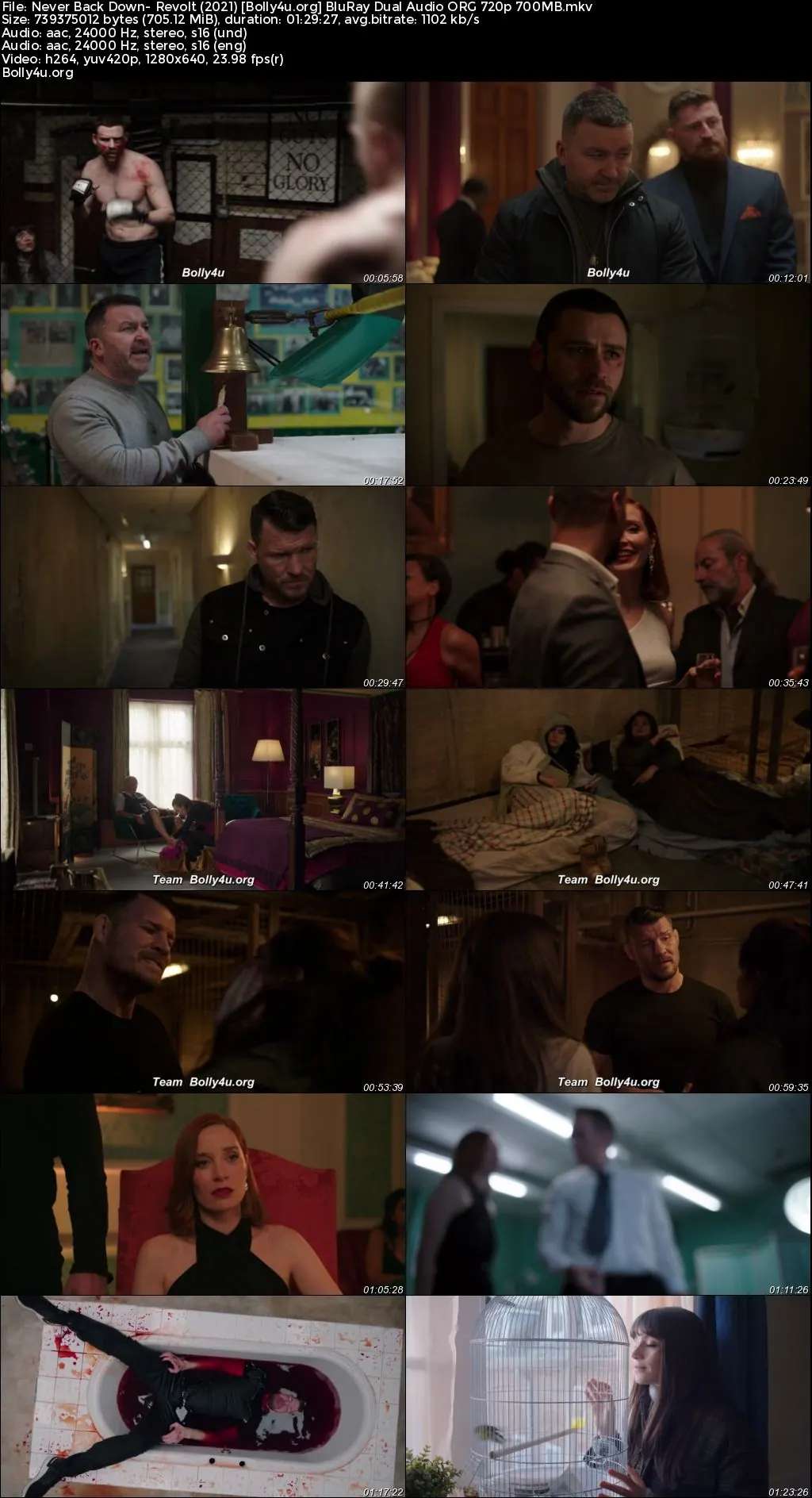 Never Back Down Revolt 2021 BluRay Hindi Dual Audio ORG Full Movie Download 1080p  720p  480p