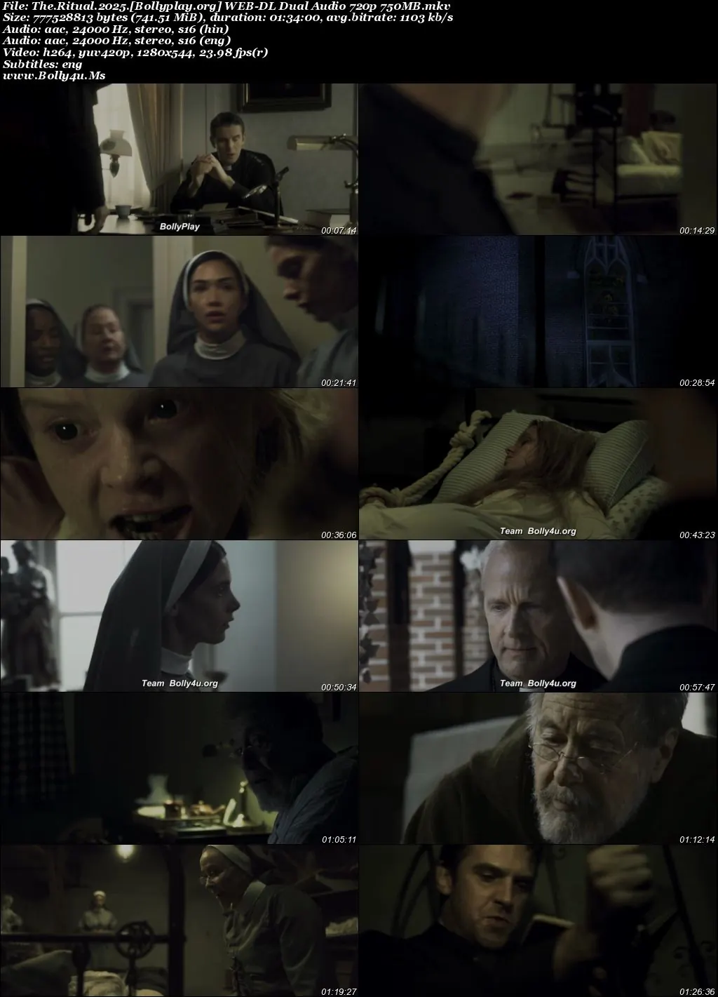 The Ritual 2025 WEB-DL Hindi Dual Audio ORG Full Movie Download 1080p  720p  480p
