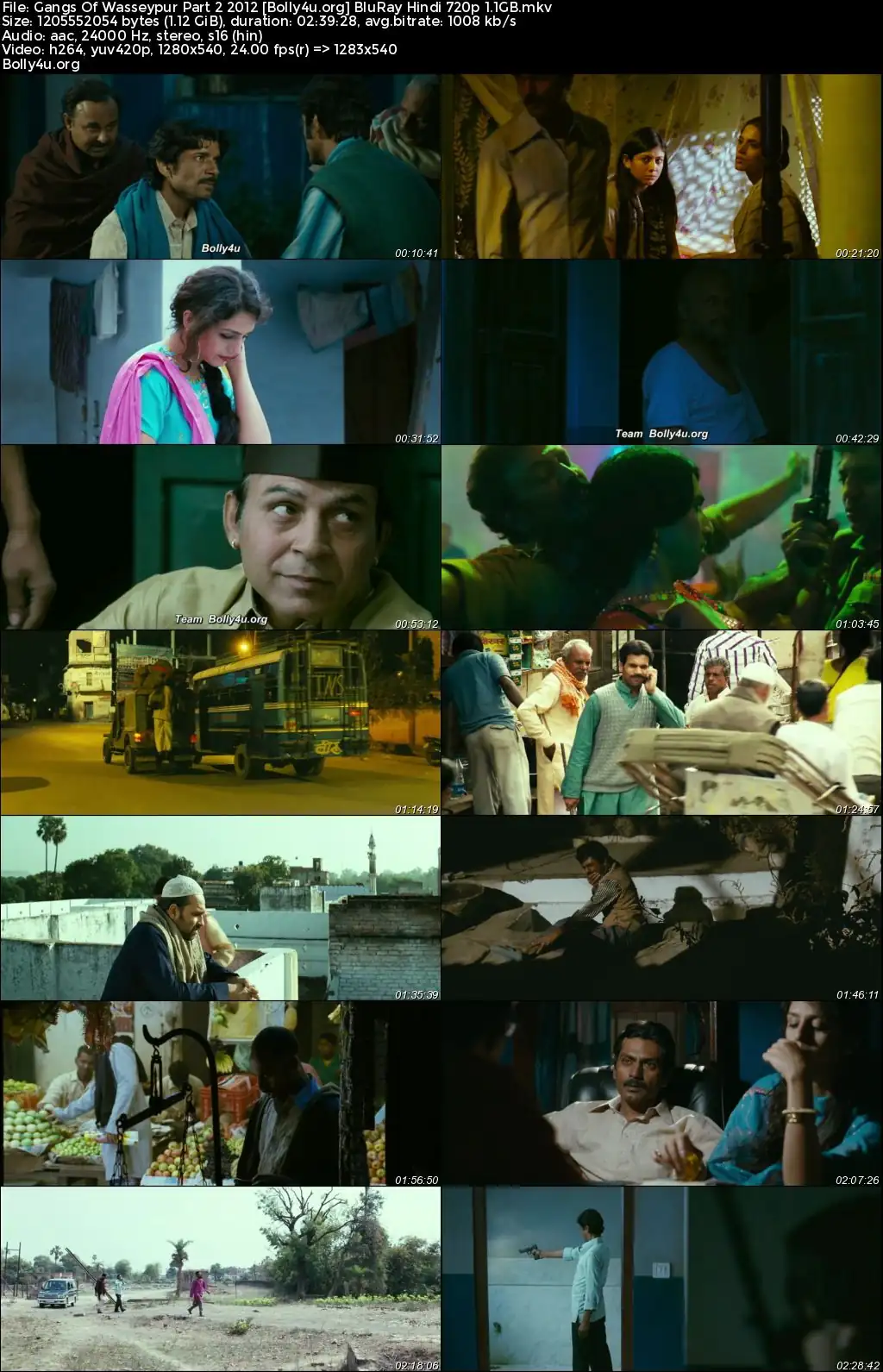 Gangs Of Wasseypur 2 2012 Part 02 BluRay Hindi Full Movie Download 1080p  720p  480p