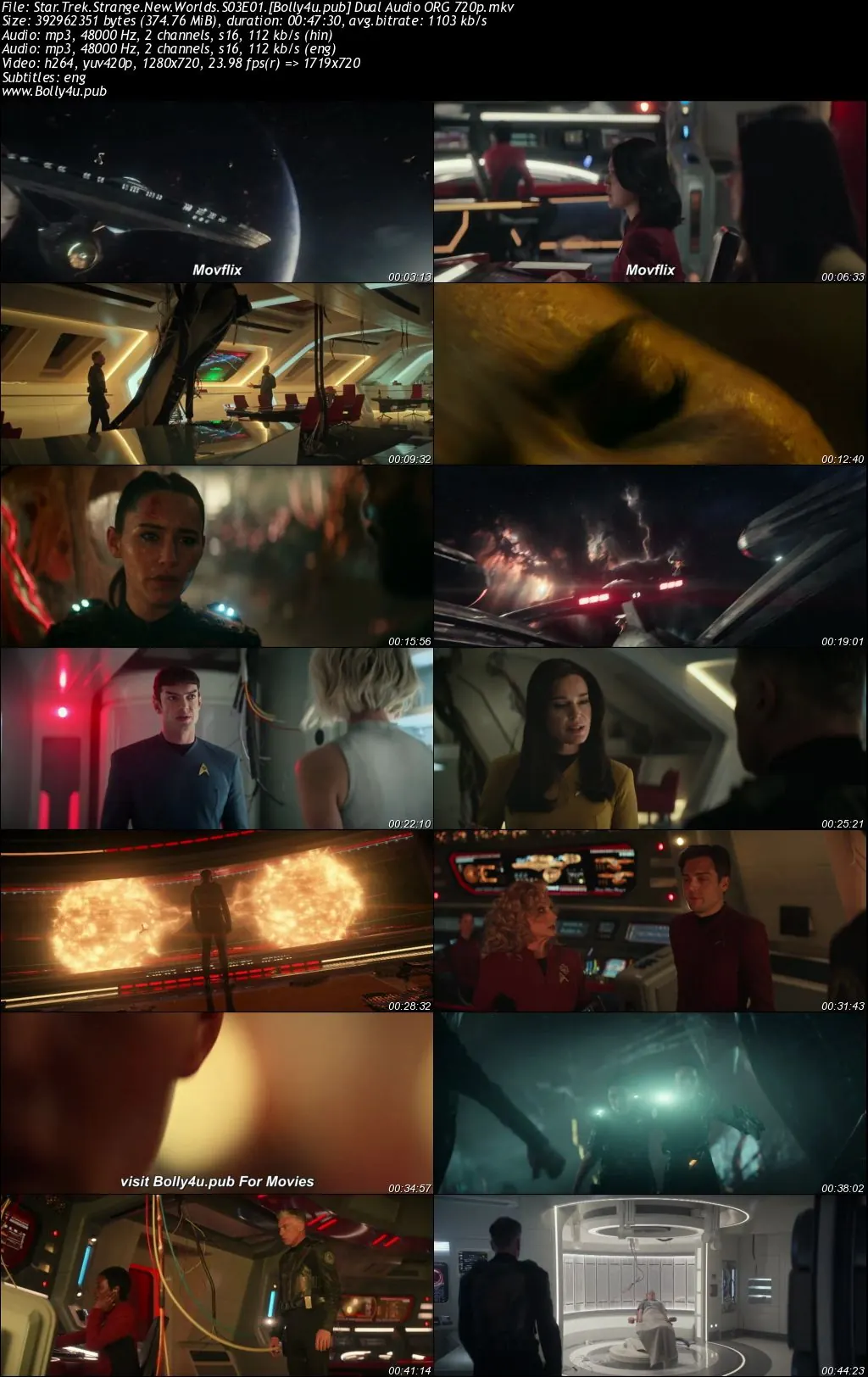 Star Trek Strange New Worlds 2025 WEB-DL Hindi Dual Audio ORG S03 Complete Download 720p
