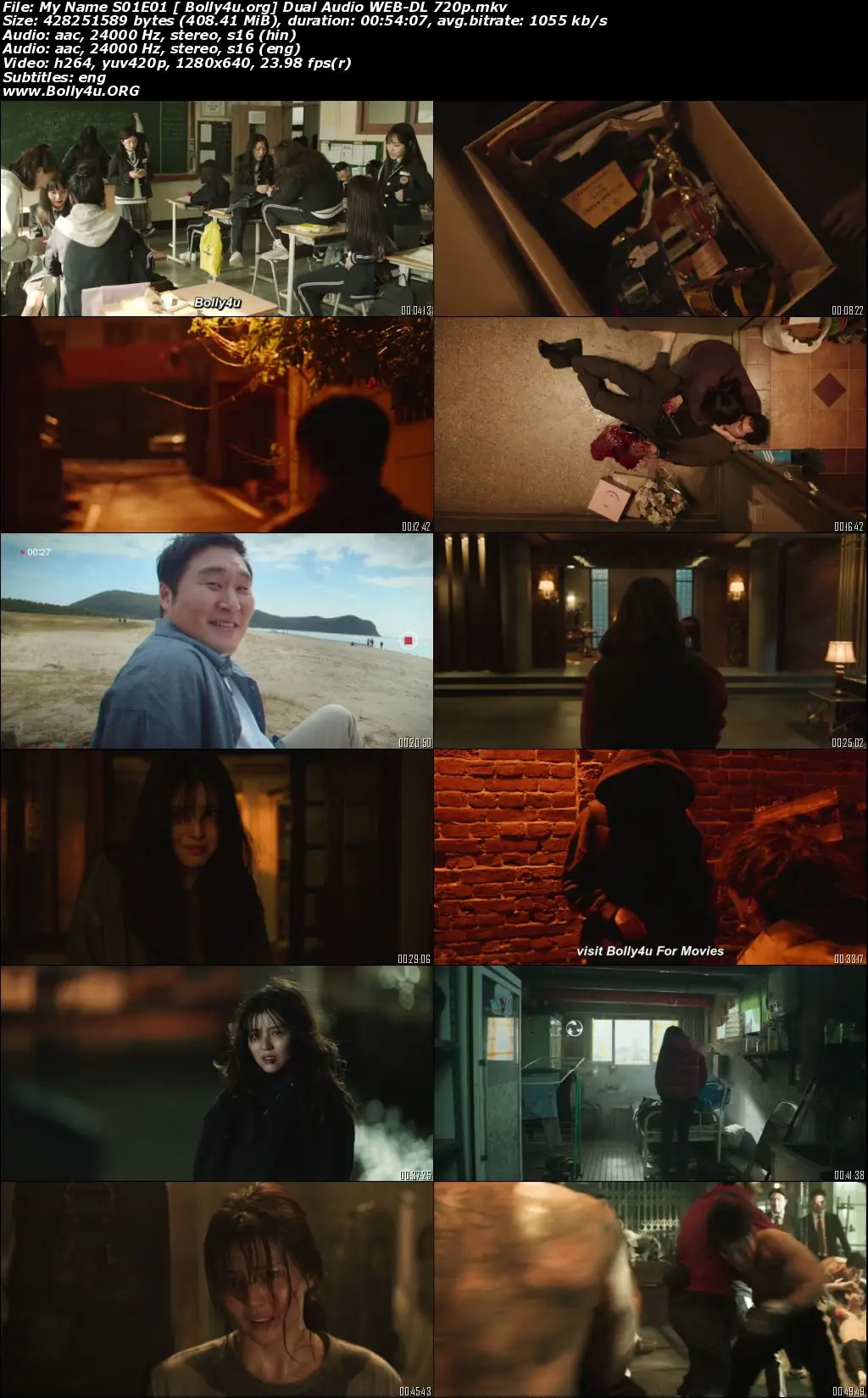 My Name 2021 WEB-DL 2.9G Hindi Dual Audio S01 Download 720p