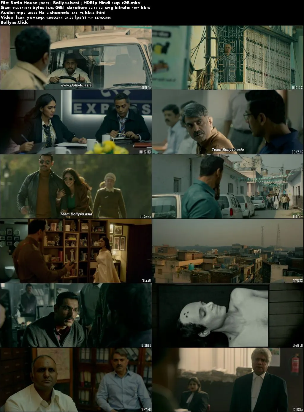 Batla House 2019 WEB-DL 1GB Full Hindi Movie Download 720p
