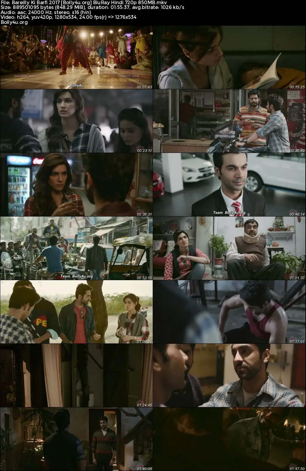 Bareilly Ki Barfi 2017 BluRay Hindi Full Movie Download 1080p  720p  480p