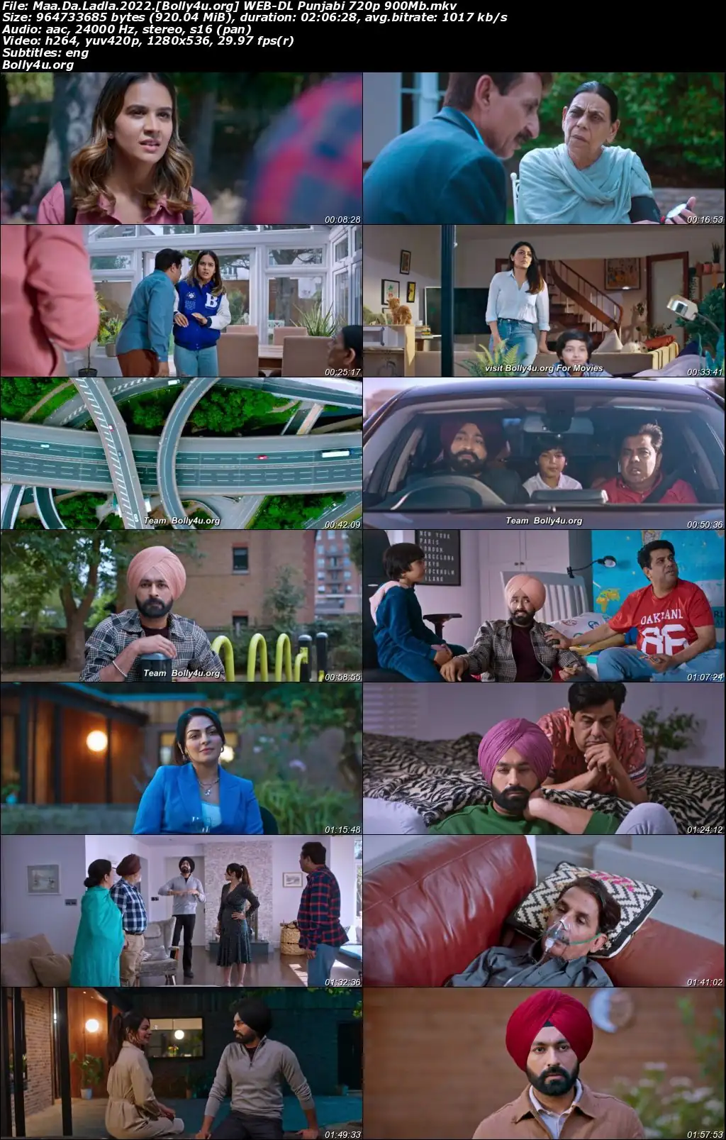 Maa Da Ladla 2022 WEB-DL Punjabi Full Movie Download 1080p  720p  480p